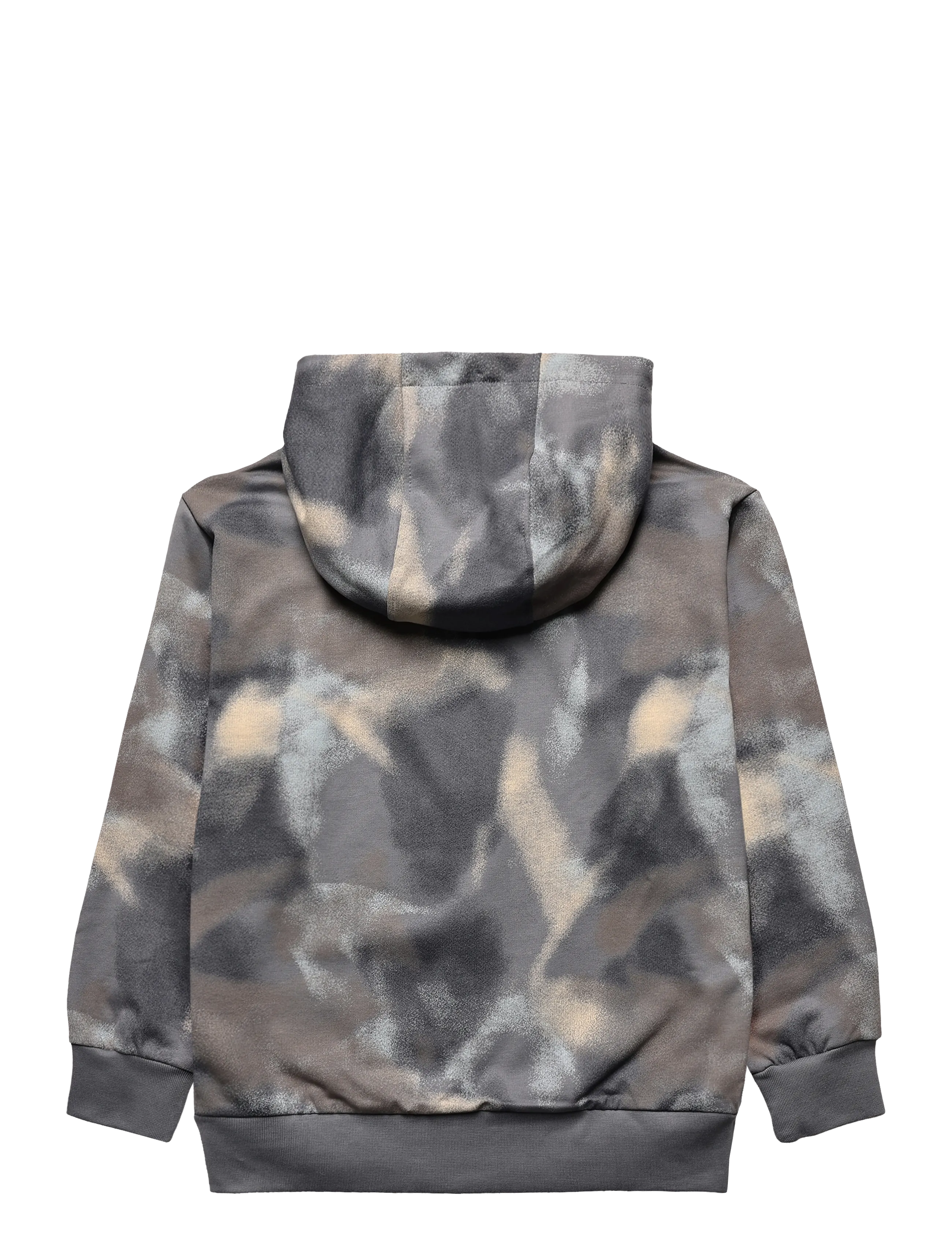 Hummel - hmlJR LOOSE AOP HOODIE BEE - flint stone - 1