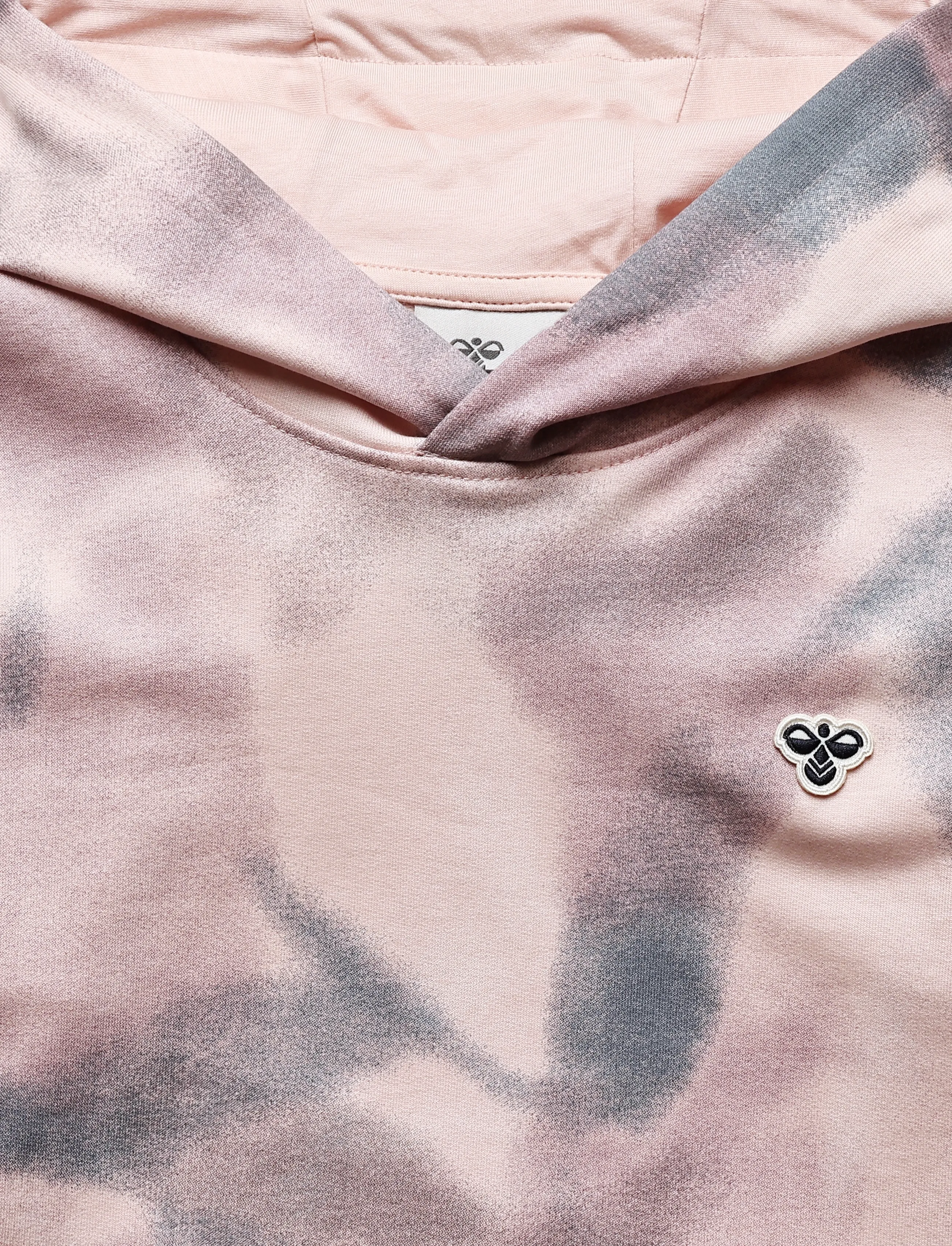 Hummel - hmlJR LOOSE AOP HOODIE BEE - pale lilac - 2