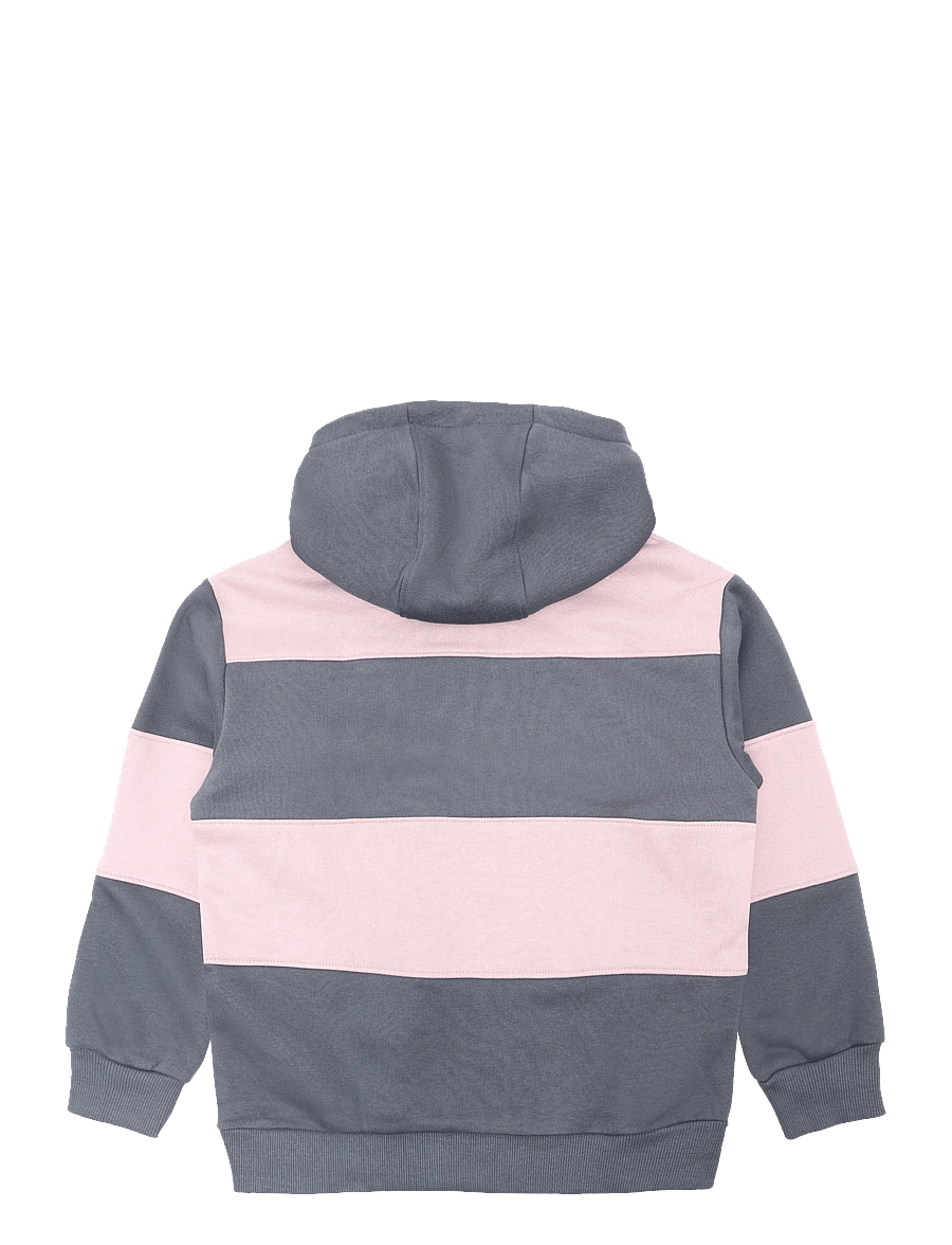 Hummel - hmlJR LOOSE STRIPE HOODIE BEE - ombre blue - 1