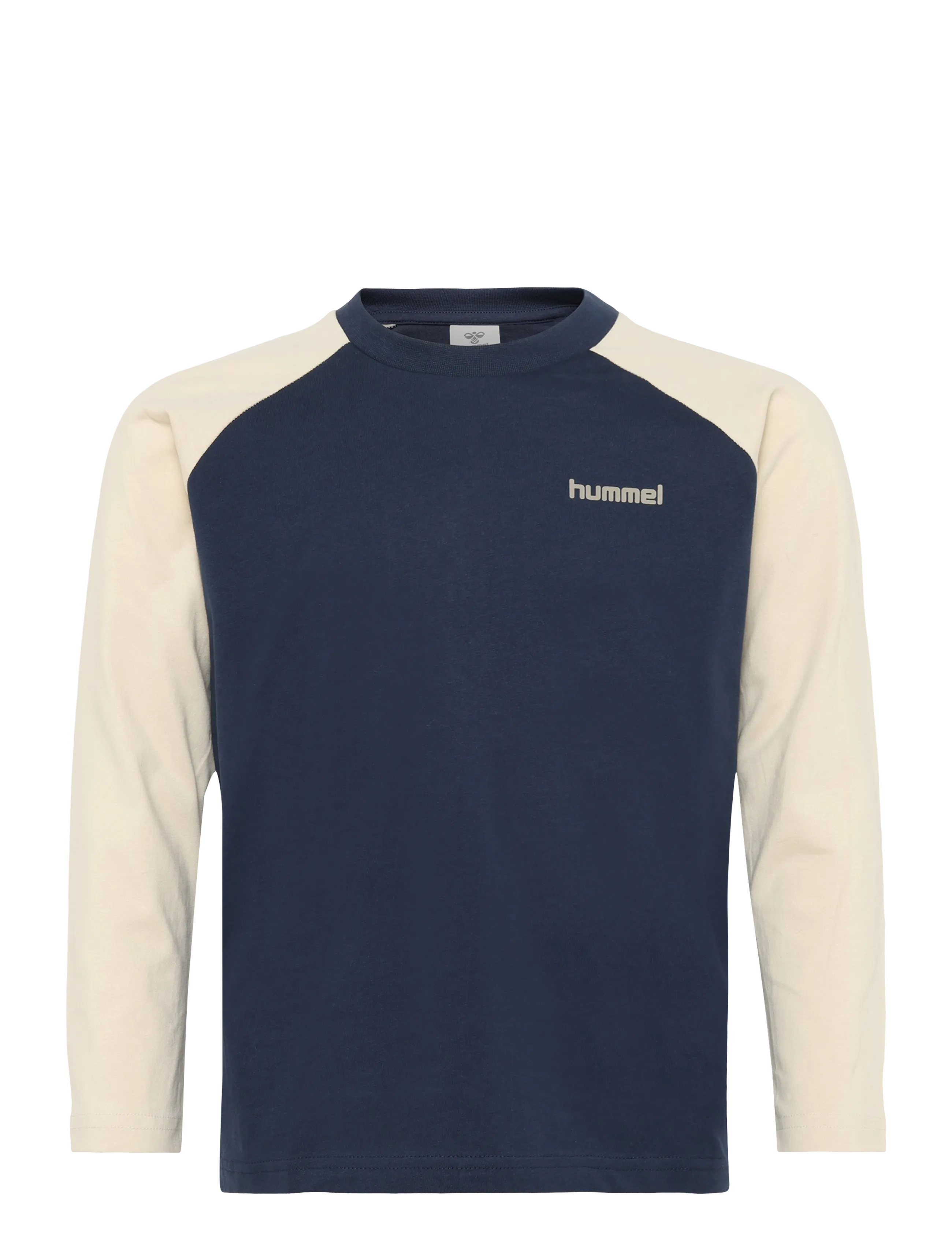 Hummel hmlJR LOOSE GRAPHIC T-SHIRT L/S - Oberteile - DRESS BLUES / navy
