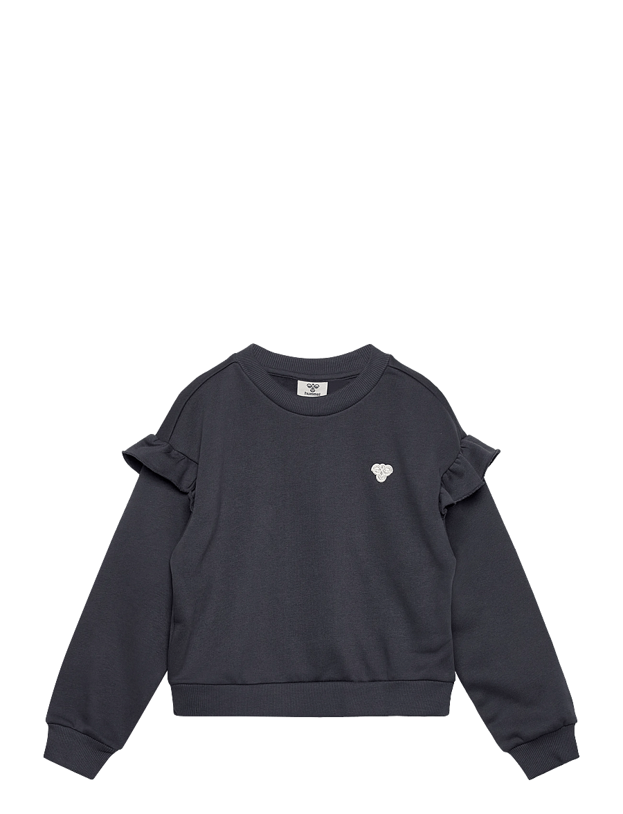 Hummel - hmlJR LOOSE FLAIR SWEATSHIRT BEE - sweatshirts - ombre blue - 0