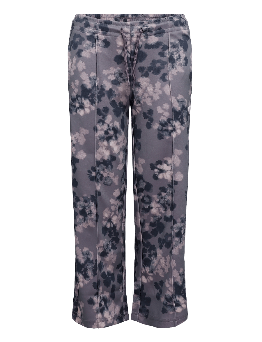 Hummel - hmlJR REG POLY AOP PANTS - sweatpants - gray ridge - 0