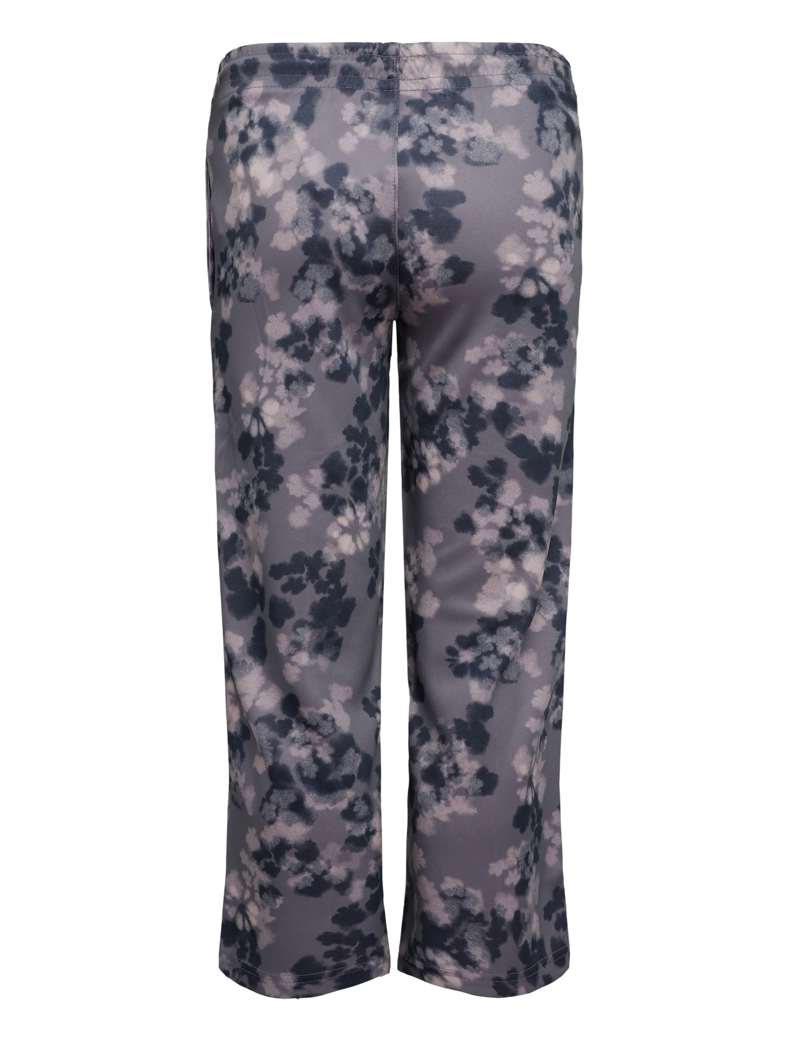 Hummel - hmlJR REG POLY AOP PANTS - sweatpants - gray ridge - 1