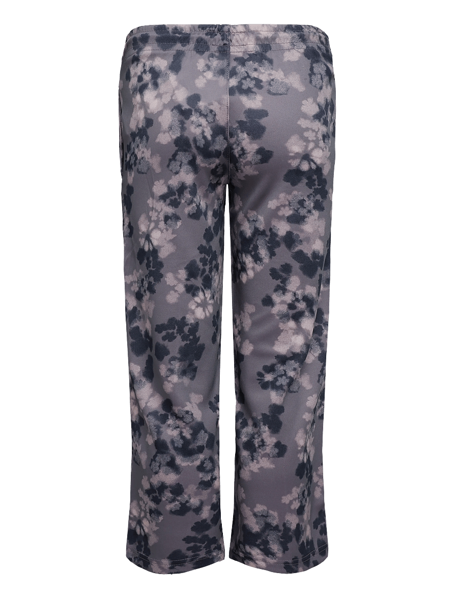 Hummel - hmlJR REG POLY AOP PANTS - sweatpants - gray ridge - 1
