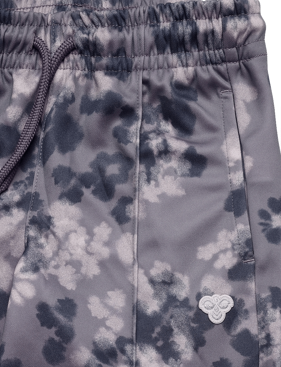 Hummel - hmlJR REG POLY AOP PANTS - sweatpants - gray ridge - 3