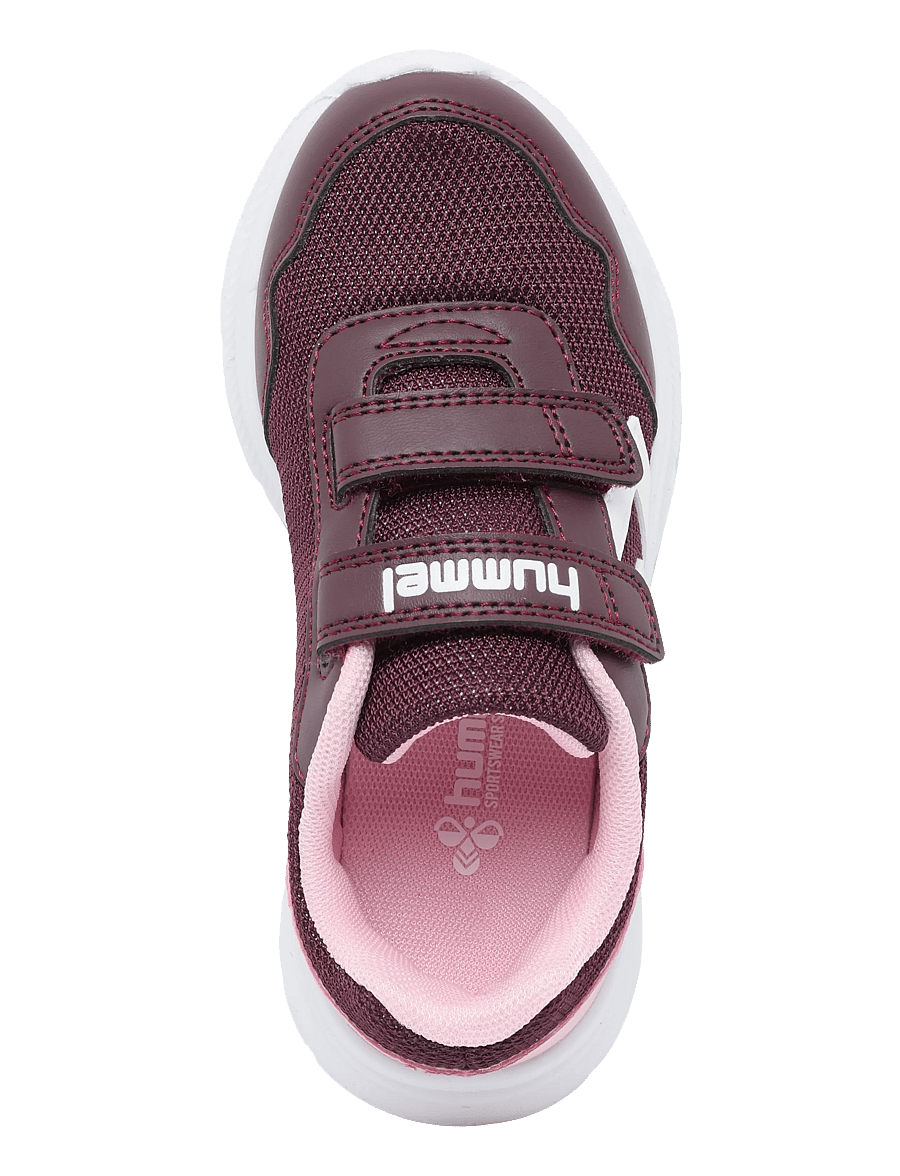 Hummel - TURBO RUN 2.0 JR - low-top sneakers - winetasting - 3