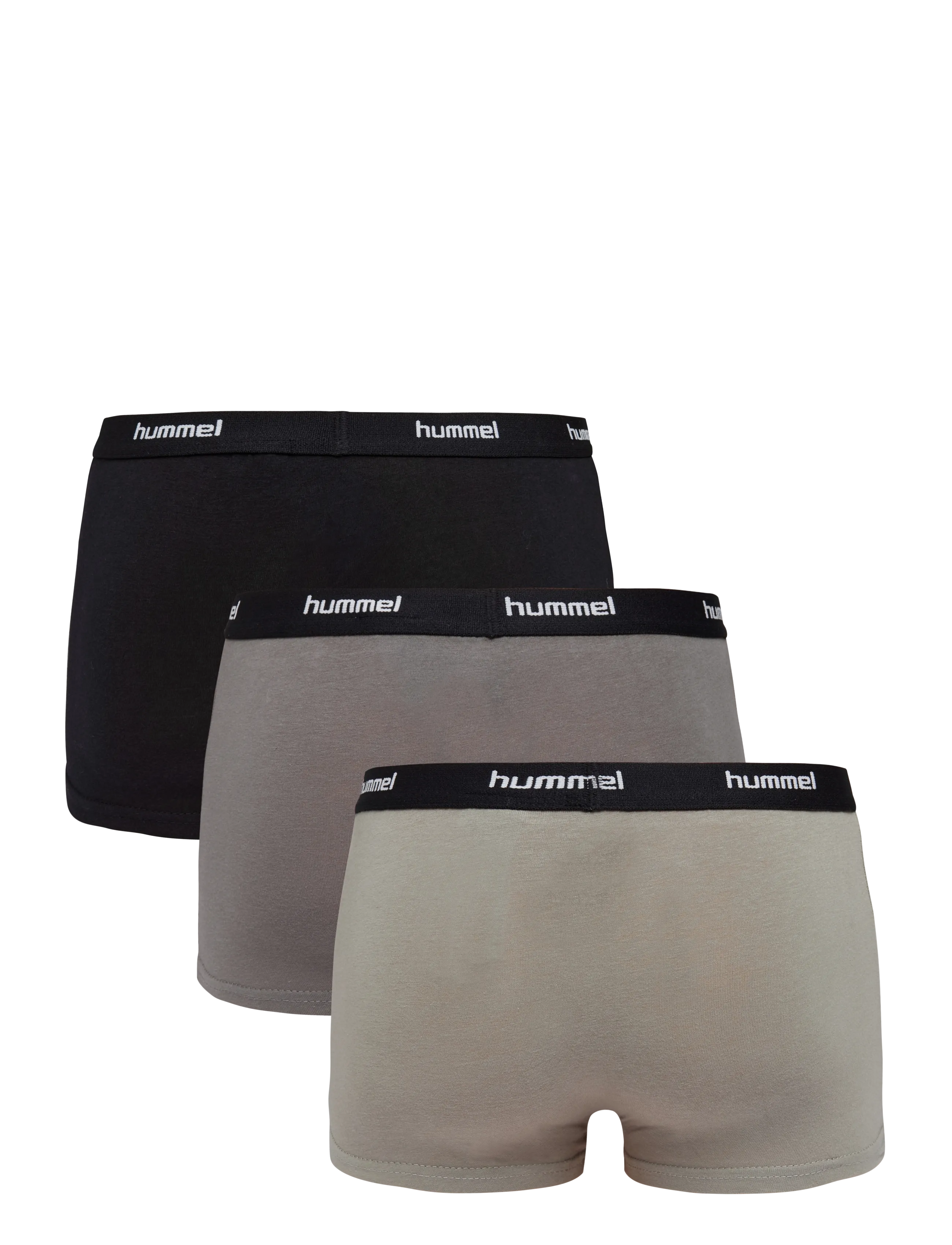 Hummel - hmlJR NALLE BOXERS 3 PACK - underbukser - castor gray - 1