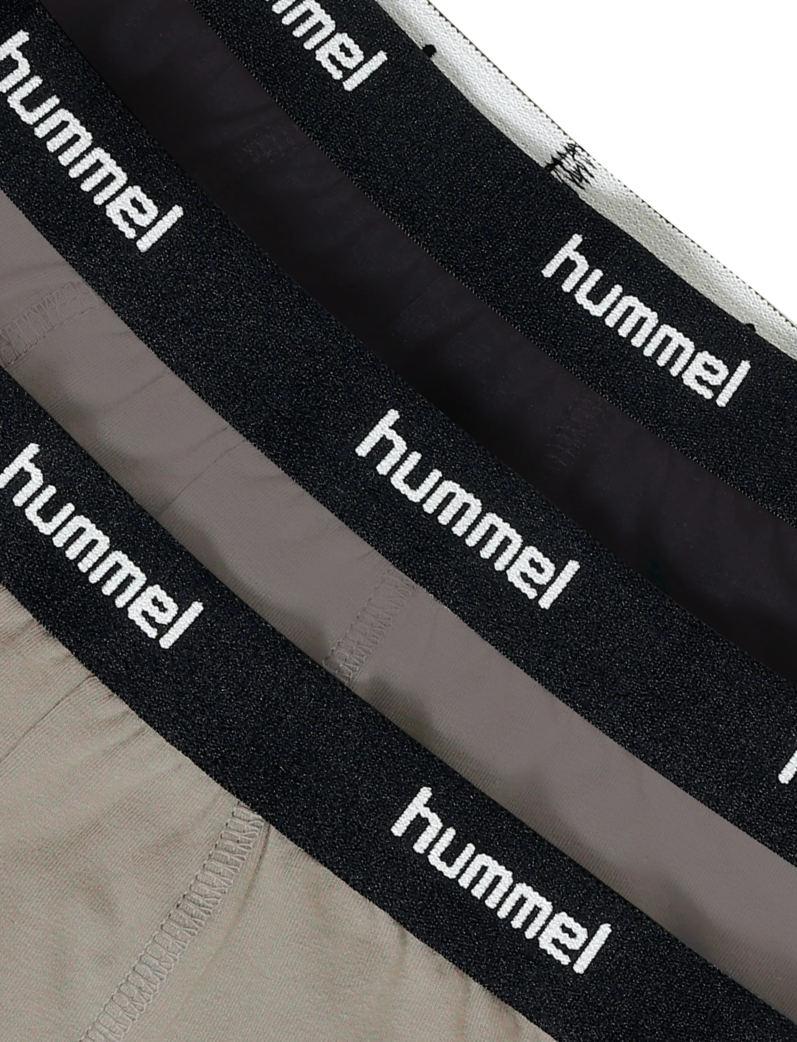 Hummel - hmlJR NALLE BOXERS 3 PACK - underbukser - castor gray - 2