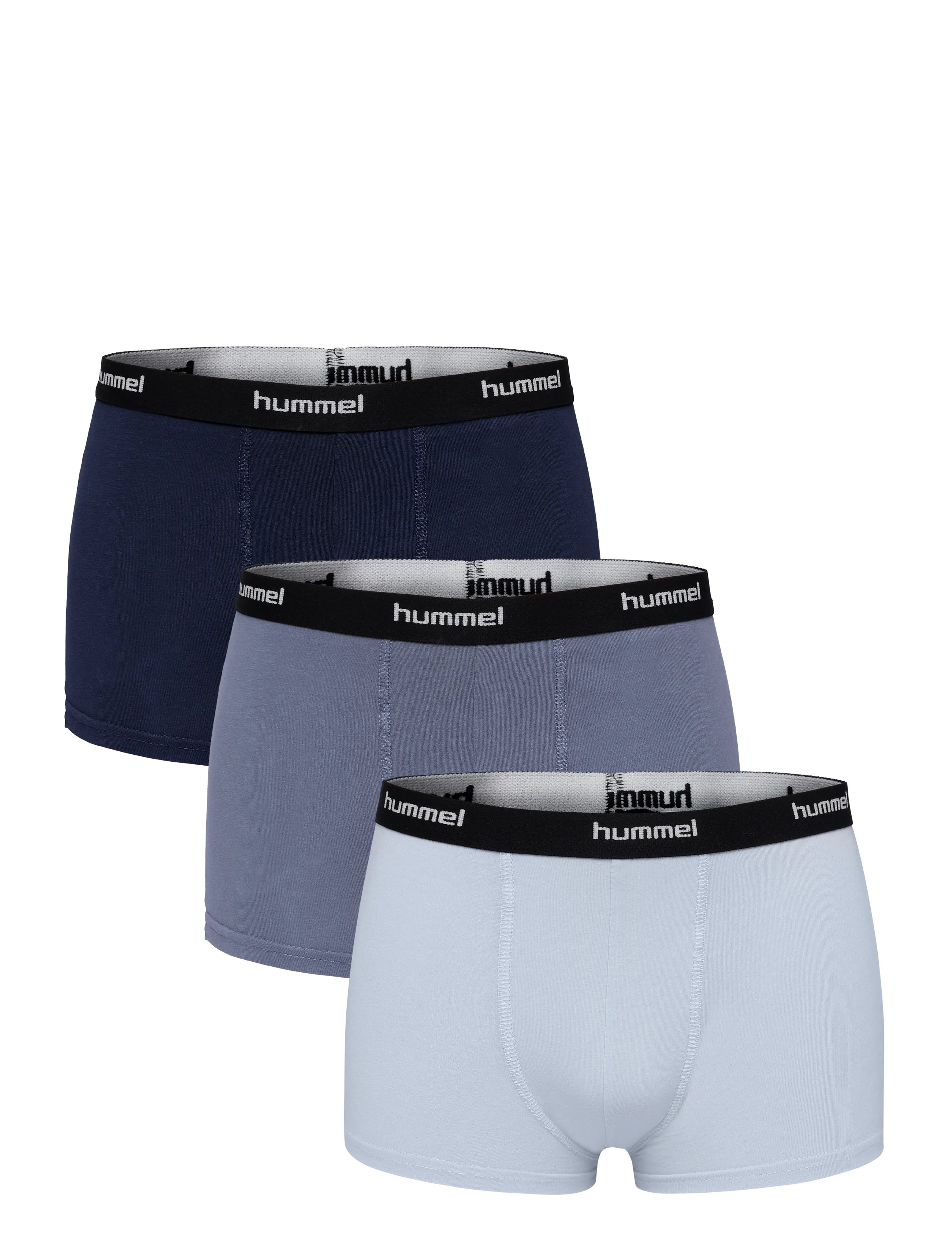Hummel hmlJR NALLE BOXERS 3 PACK - Riided - FLINT STONE / grey