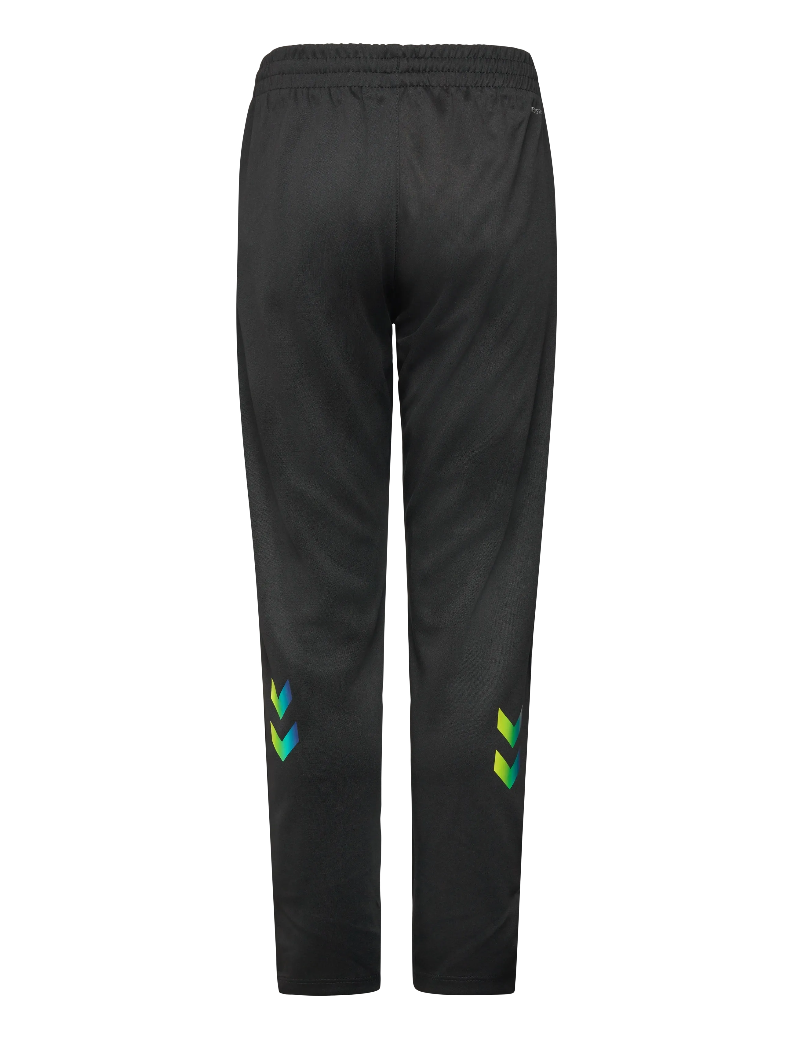 Hummel - hmlSHIMMER TRAINING PANTS KIDS - gode sommertilbud - black/limeade - 1