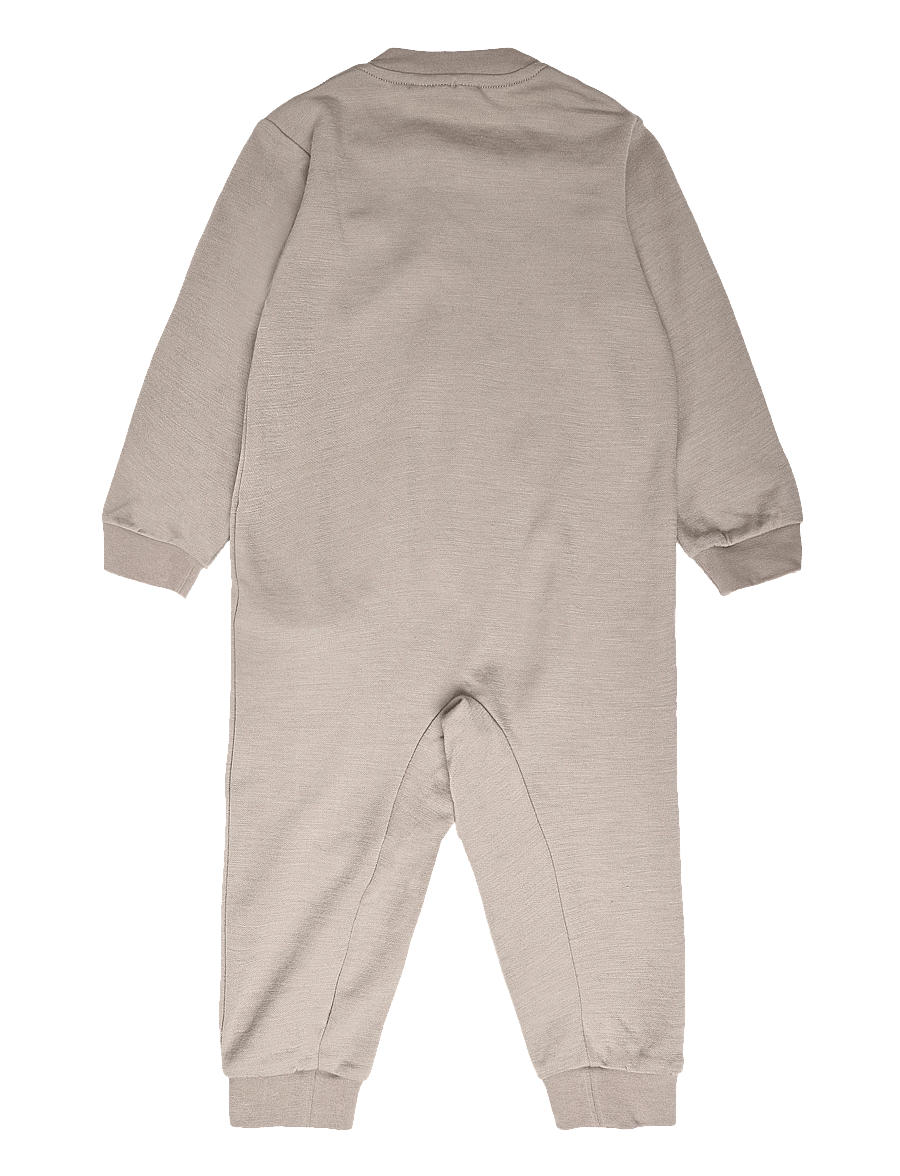 Hummel - hmlMINI WOOL JUMPSUIT BEE - kombinesoonid - vintage khaki - 1