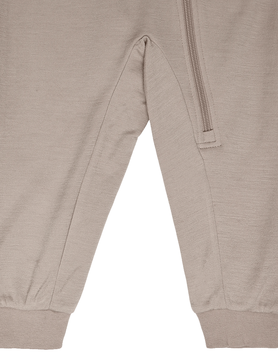 Hummel - hmlMINI WOOL JUMPSUIT BEE - kombinesoonid - vintage khaki - 3
