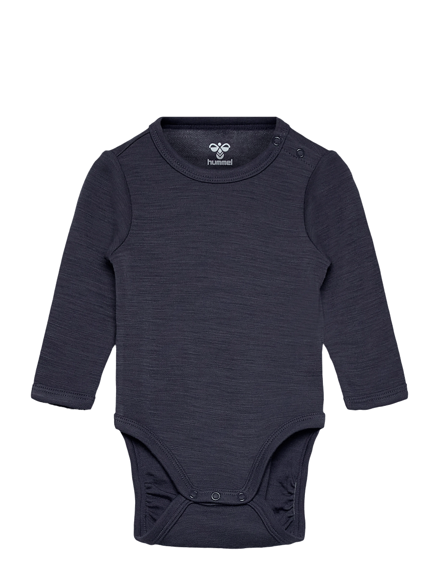 Hummel - hmlMINI WOOL SOLID BODY L/S - base layer baby - ombre blue - 0