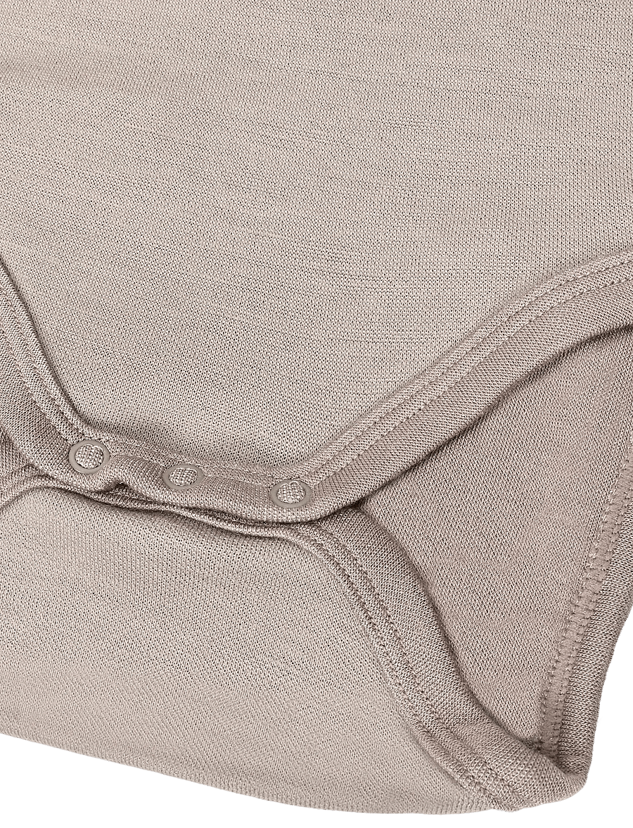 Hummel - hmlMINI WOOL SOLID BODY L/S - underställ baby - vintage khaki - 2