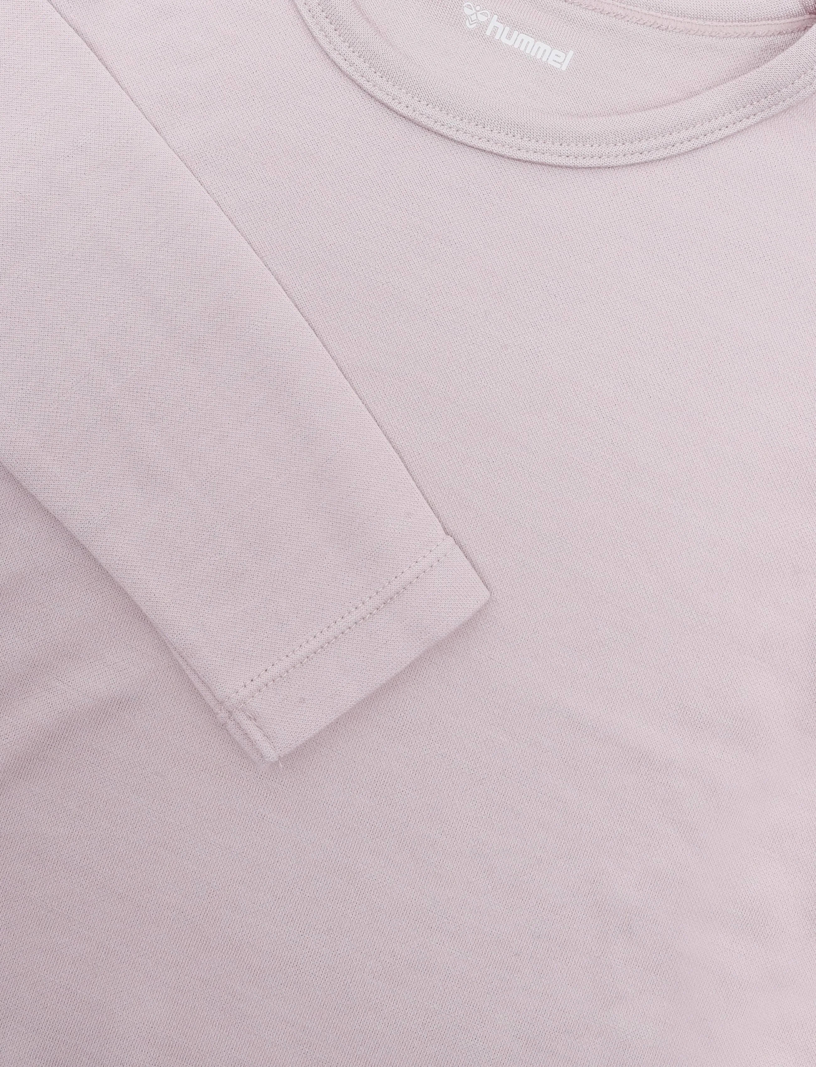 Hummel - hmlJR WOOL T-SHIRT L/S - cloud gray - 2