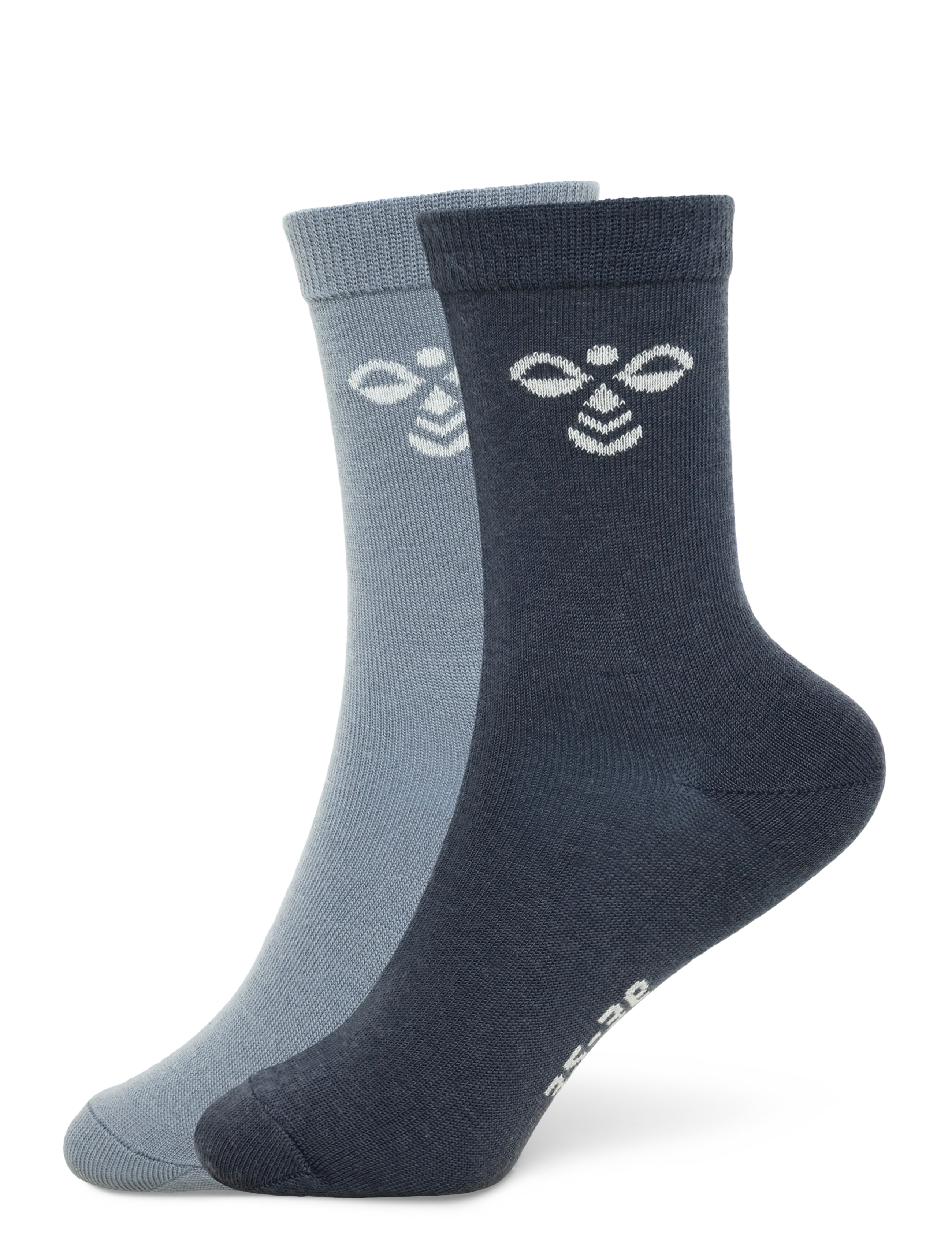 Hummel hmlJR WOOL 2-PACK SOCKS - Winterkollektion - OMBRE BLUE/FLINT STONE / blue