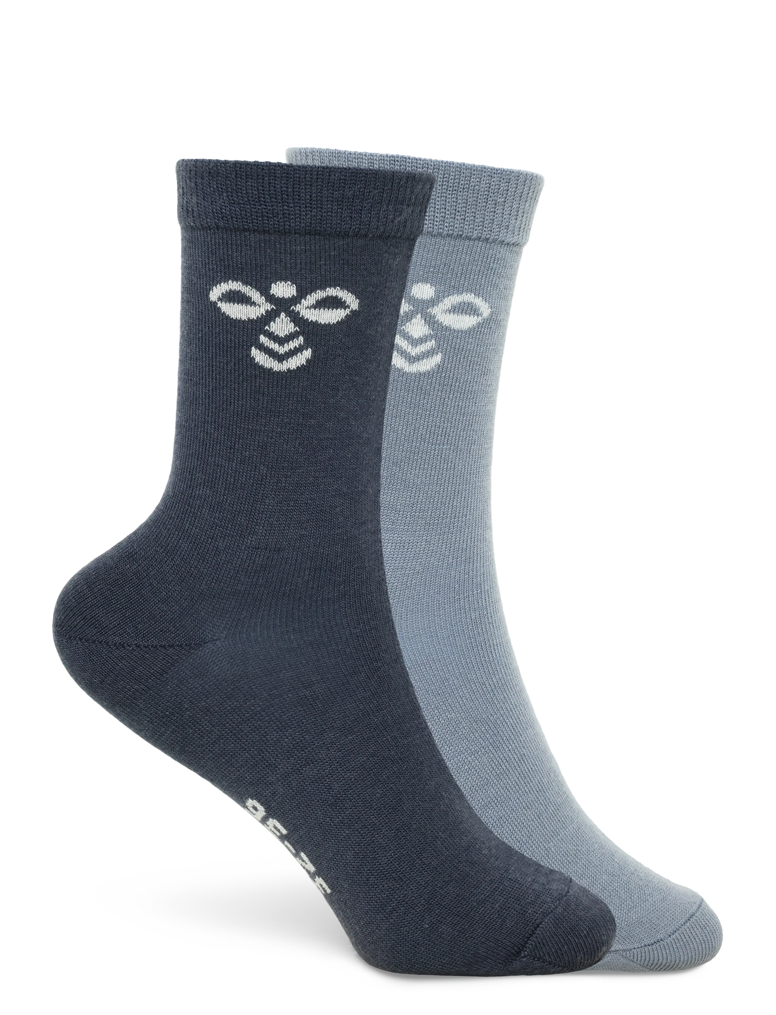 Hummel - hmlJR WOOL 2-PACK SOCKS - strümpfe - ombre blue/flint stone - 1