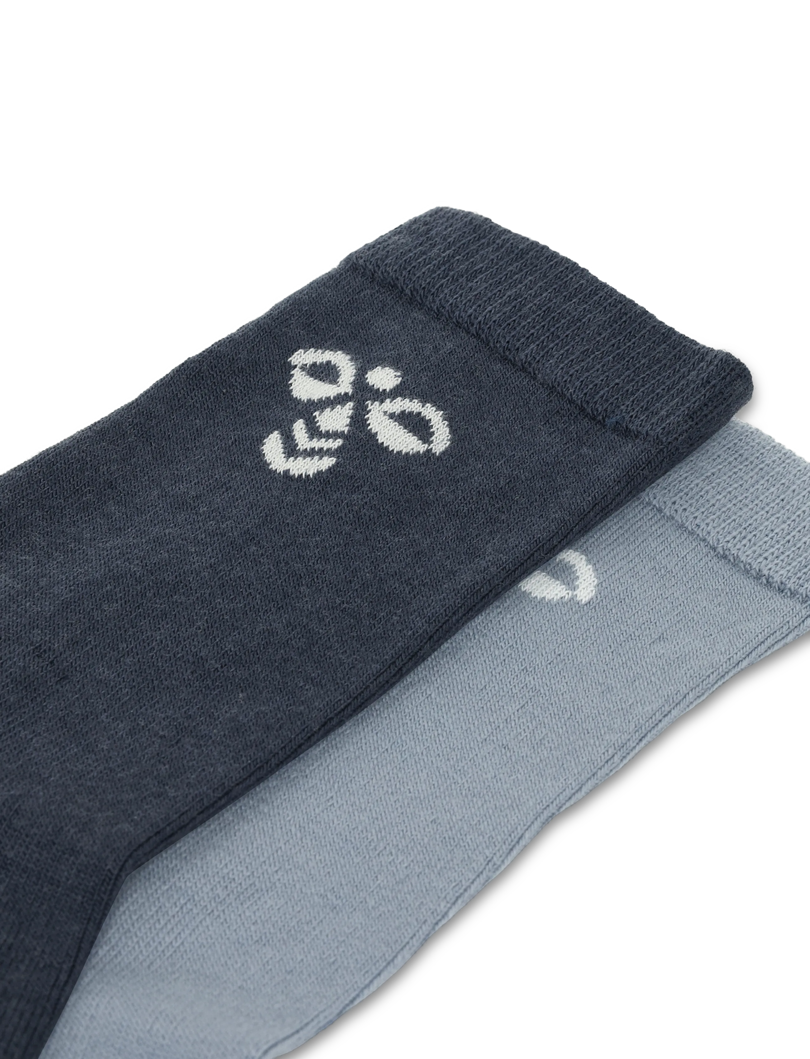 Hummel - hmlJR WOOL 2-PACK SOCKS - strümpfe - ombre blue/flint stone - 2