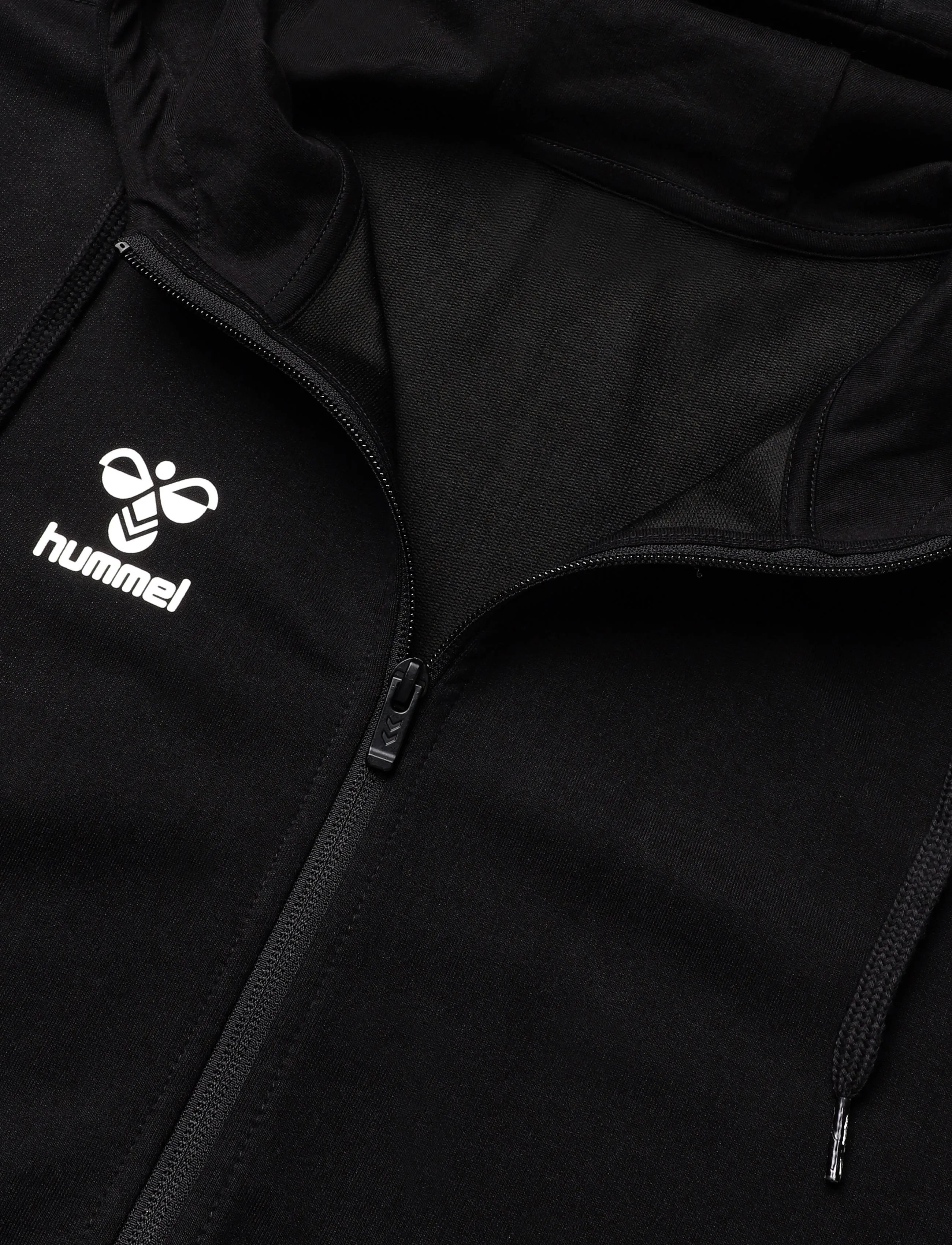 Hummel - hmlGO 2.0 CHEVRON ZIP HOODIE - black - 2