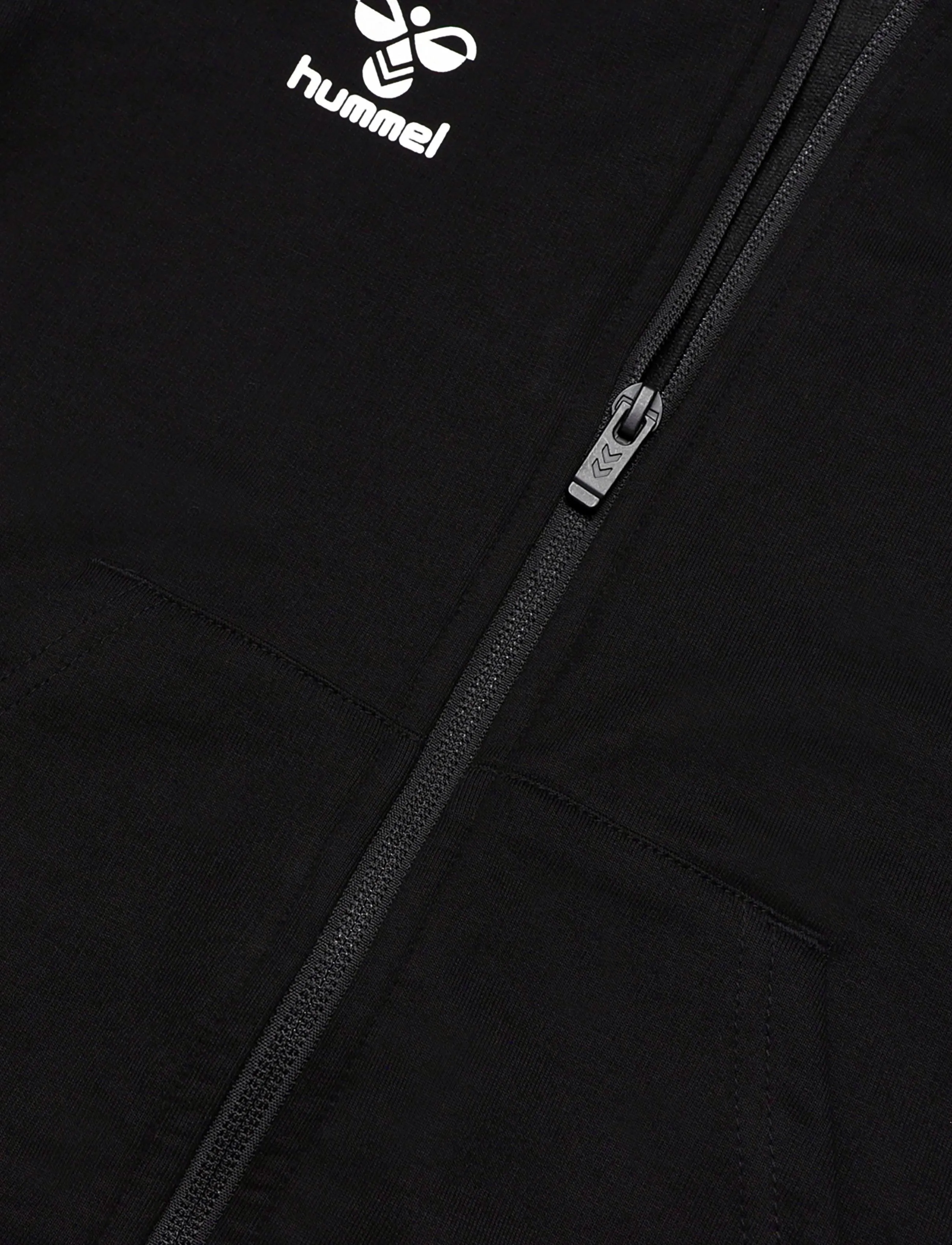Hummel - hmlGO 2.0 CHEVRON ZIP HOODIE KIDS - fleecejacken - black - 3