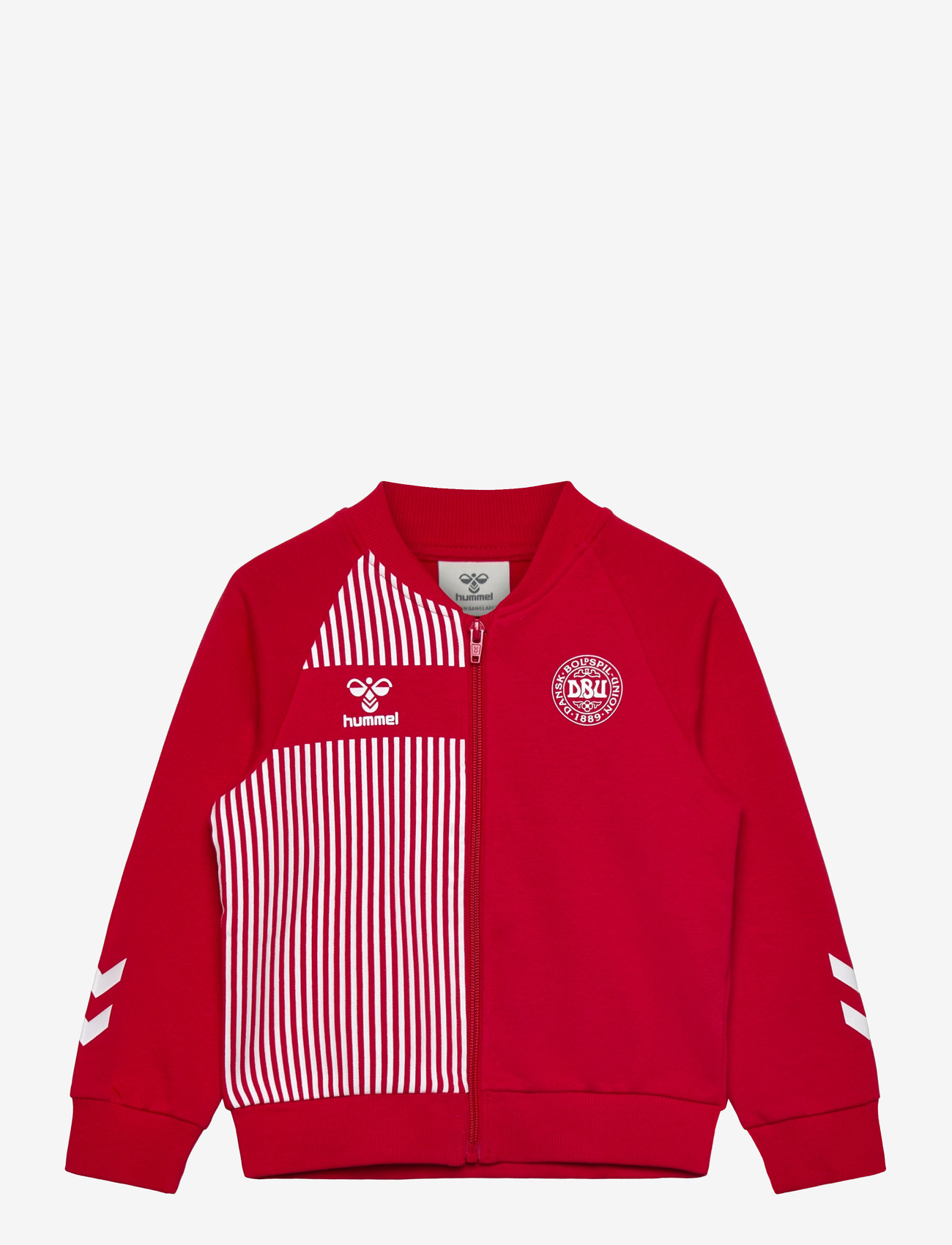 Hummel - hmlMINI REG DBU ZIP JACKET - sweatshirts - tango red - 0