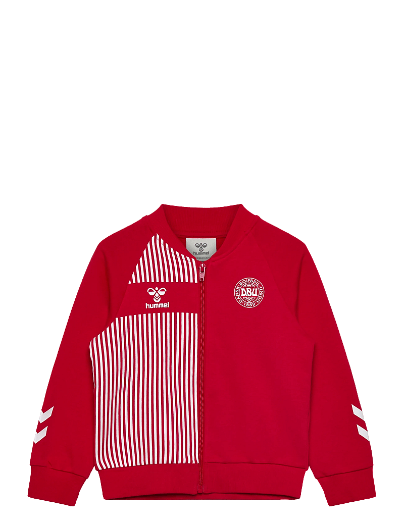 Hummel - hmlMINI REG DBU ZIP JACKET - sweatshirts - tango red - 0