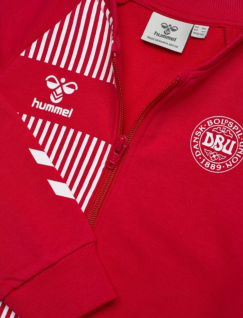 Hummel - hmlMINI REG DBU ZIP JACKET - sweatshirts - tango red - 2