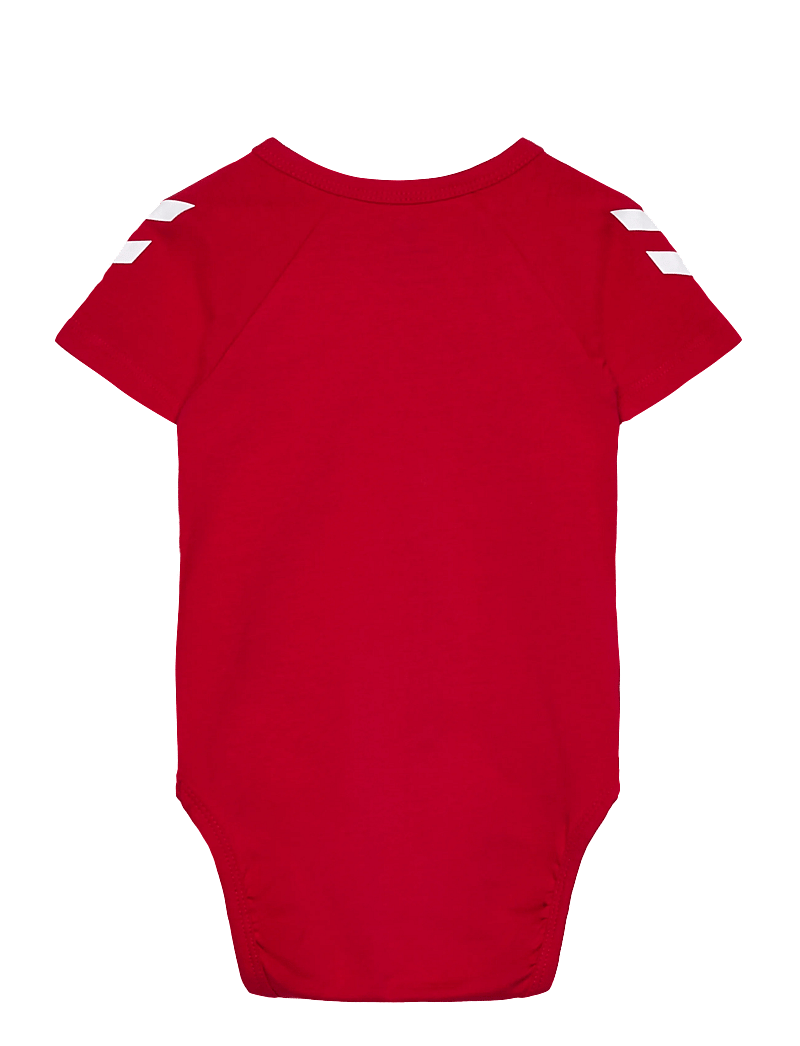 Hummel - hmlMINI DBU STRIPY BODY S/S - kortærmede heldragter - tango red - 1