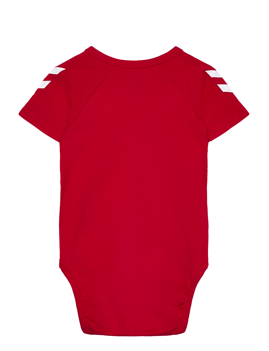 Hummel - hmlMINI DBU STRIPY BODY S/S - kurzärmelig - tango red - 1