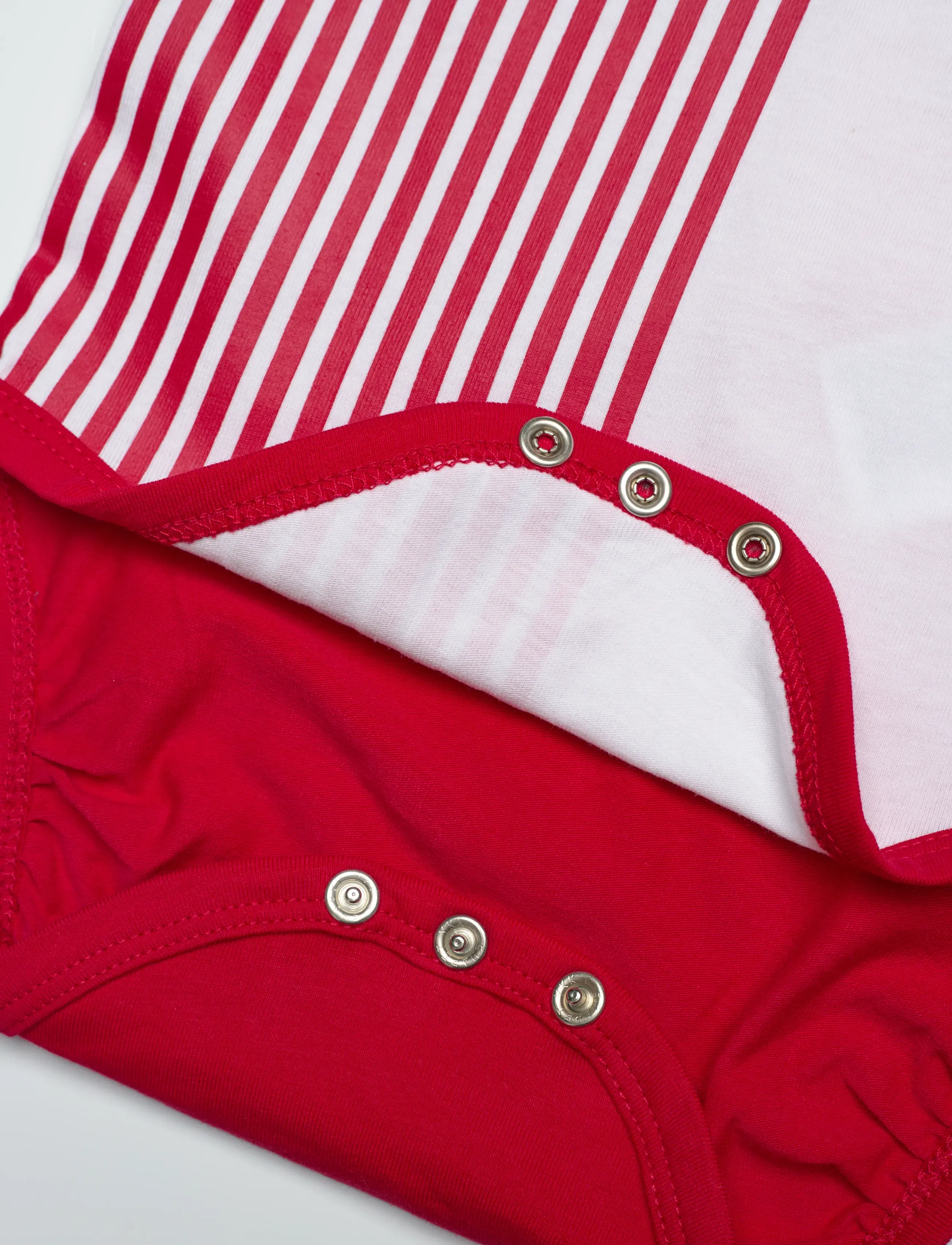 Hummel - hmlMINI DBU STRIPY BODY S/S - kurzärmelig - tango red - 3