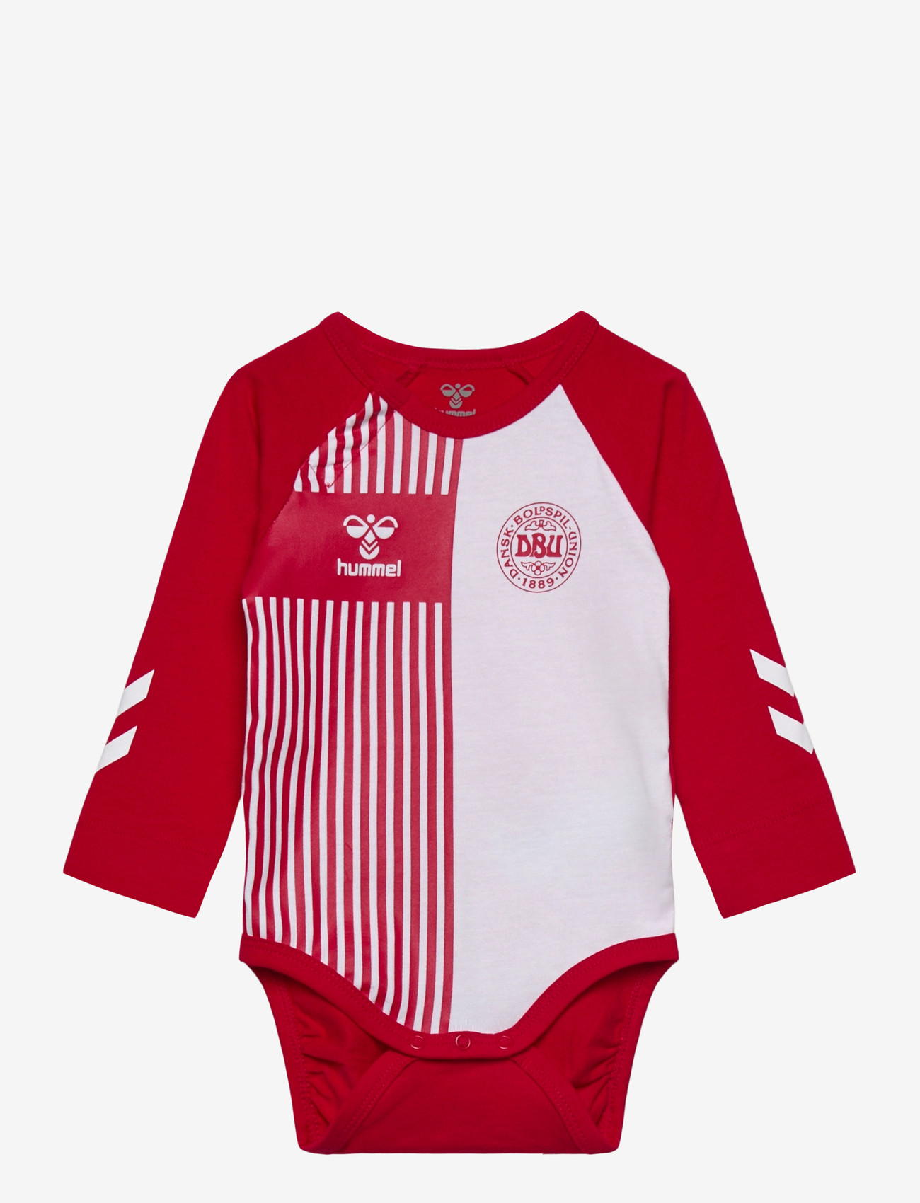 Hummel - hmlMINI DBU STRIPY BODY L/S - langärmelig - tango red - 0
