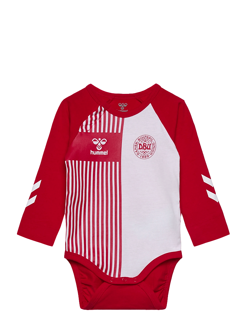 Hummel - hmlMINI DBU STRIPY BODY L/S - langärmelig - tango red - 0