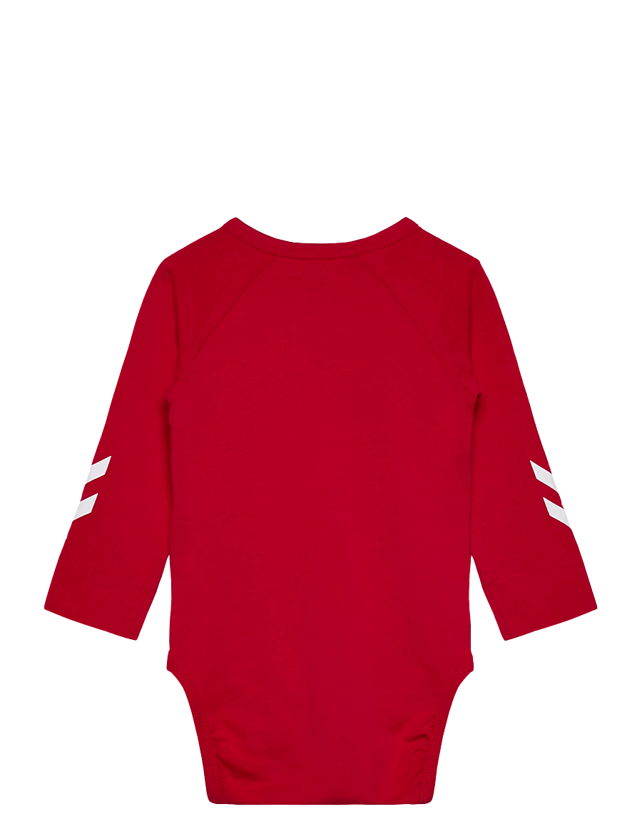 Hummel - hmlMINI DBU STRIPY BODY L/S - pikkade varrukatega - tango red - 1