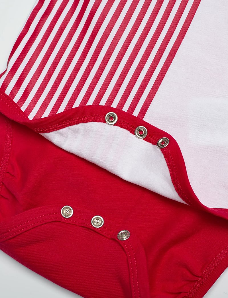 Hummel - hmlMINI DBU STRIPY BODY L/S - langärmelig - tango red - 3