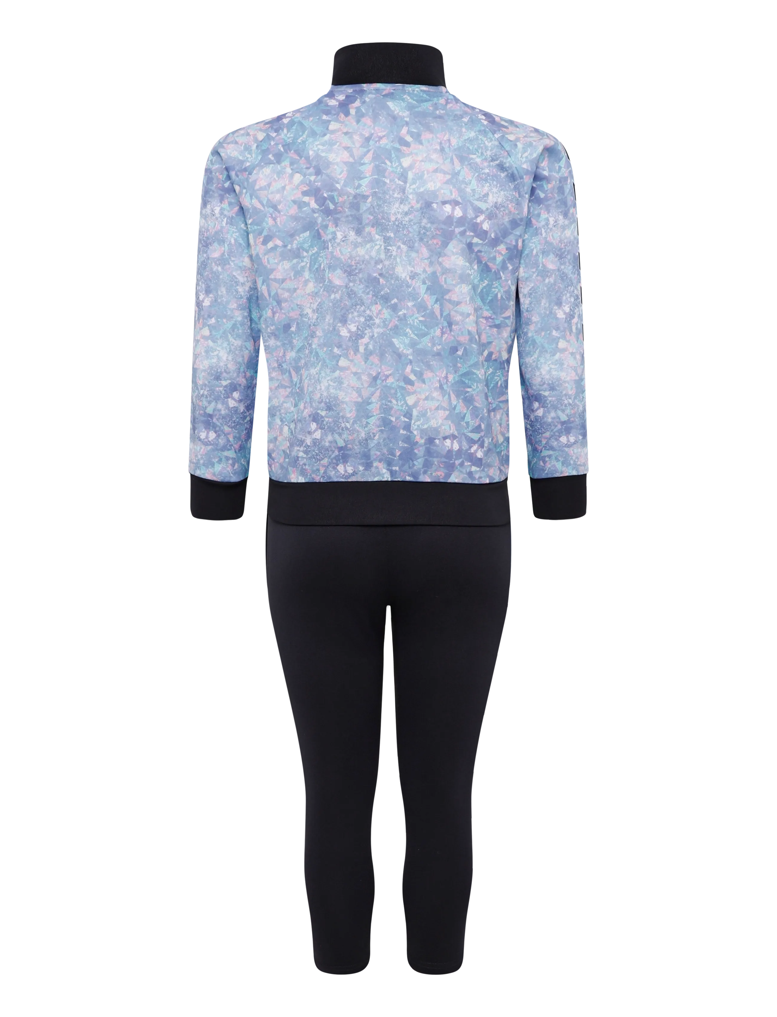 Hummel - hmlJR SHIMMER TRACK SUIT - black - 1