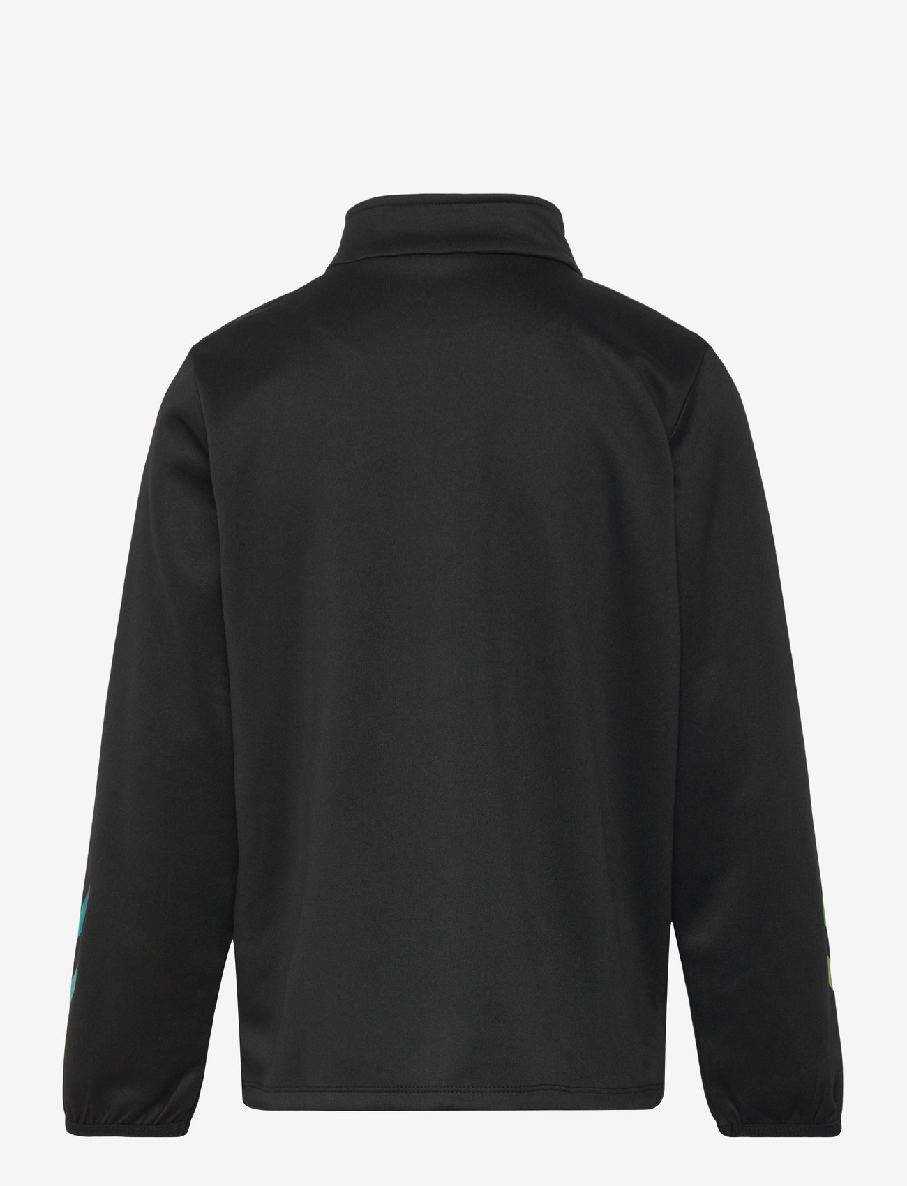 Hummel - hmlSHIMMER HALF ZIP KIDS - dressipluusid - black/limeade - 1
