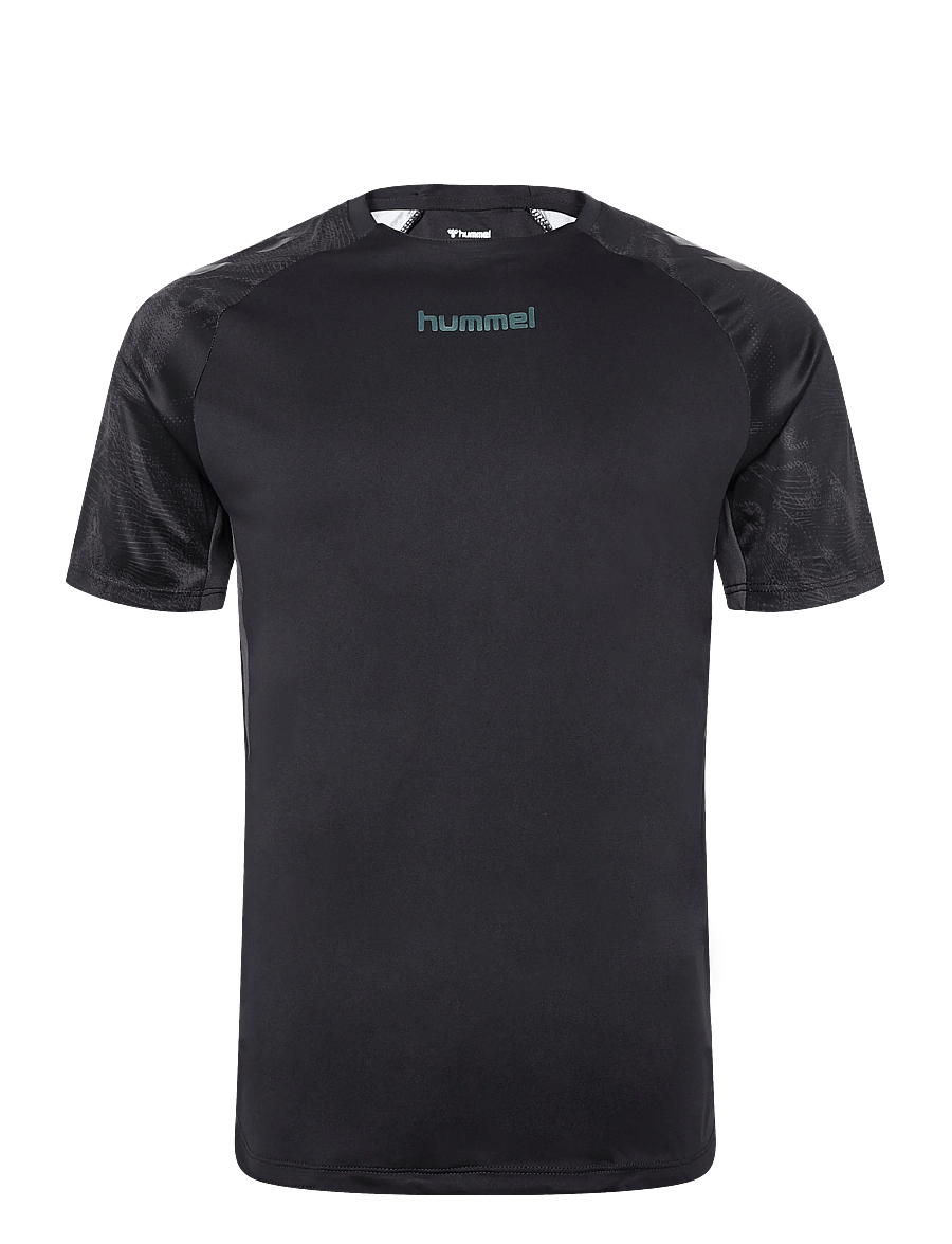 Hummel - hmlBLAZE26 PRO TRAINING JERSEY S/S - t-shirts - black - 0