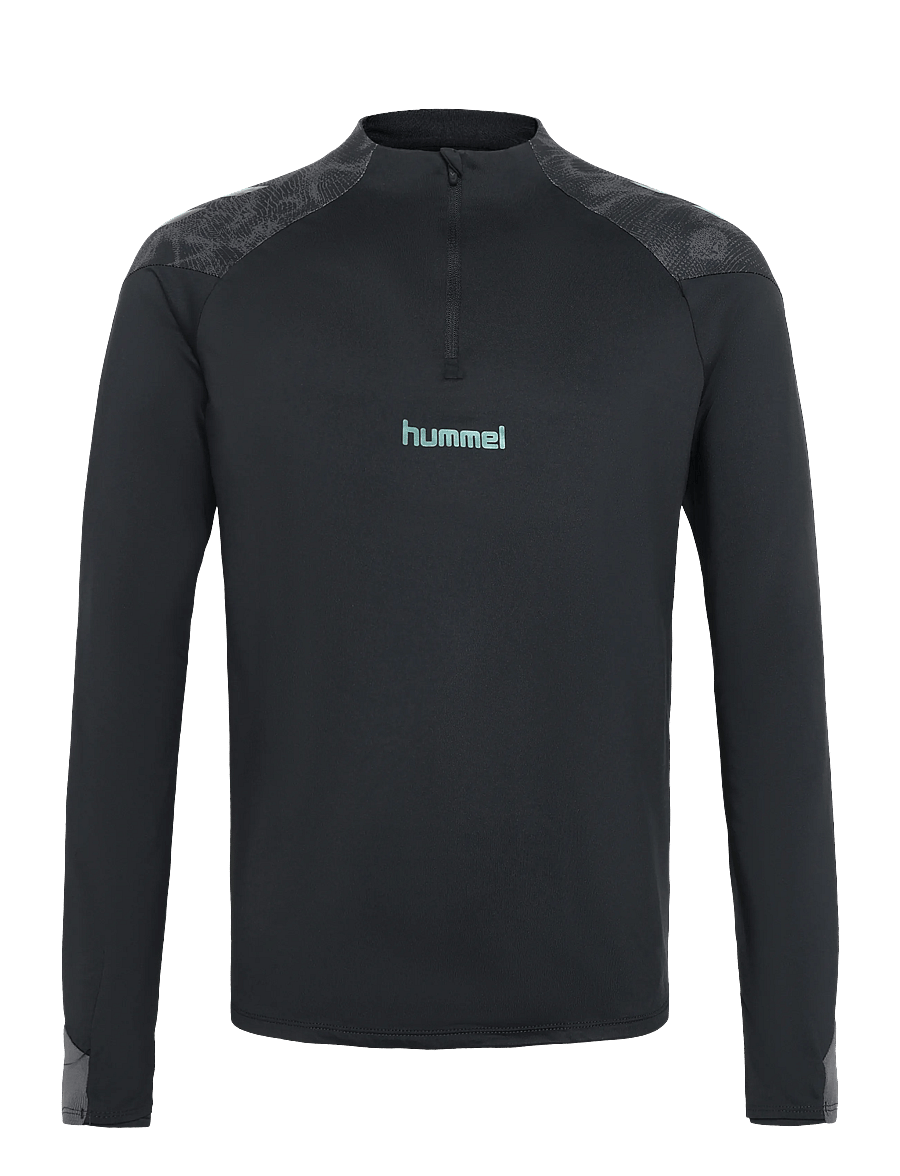 Hummel - hmlBLAZE26 PRO TRAINING HALF ZIP - sweatshirts - black - 0