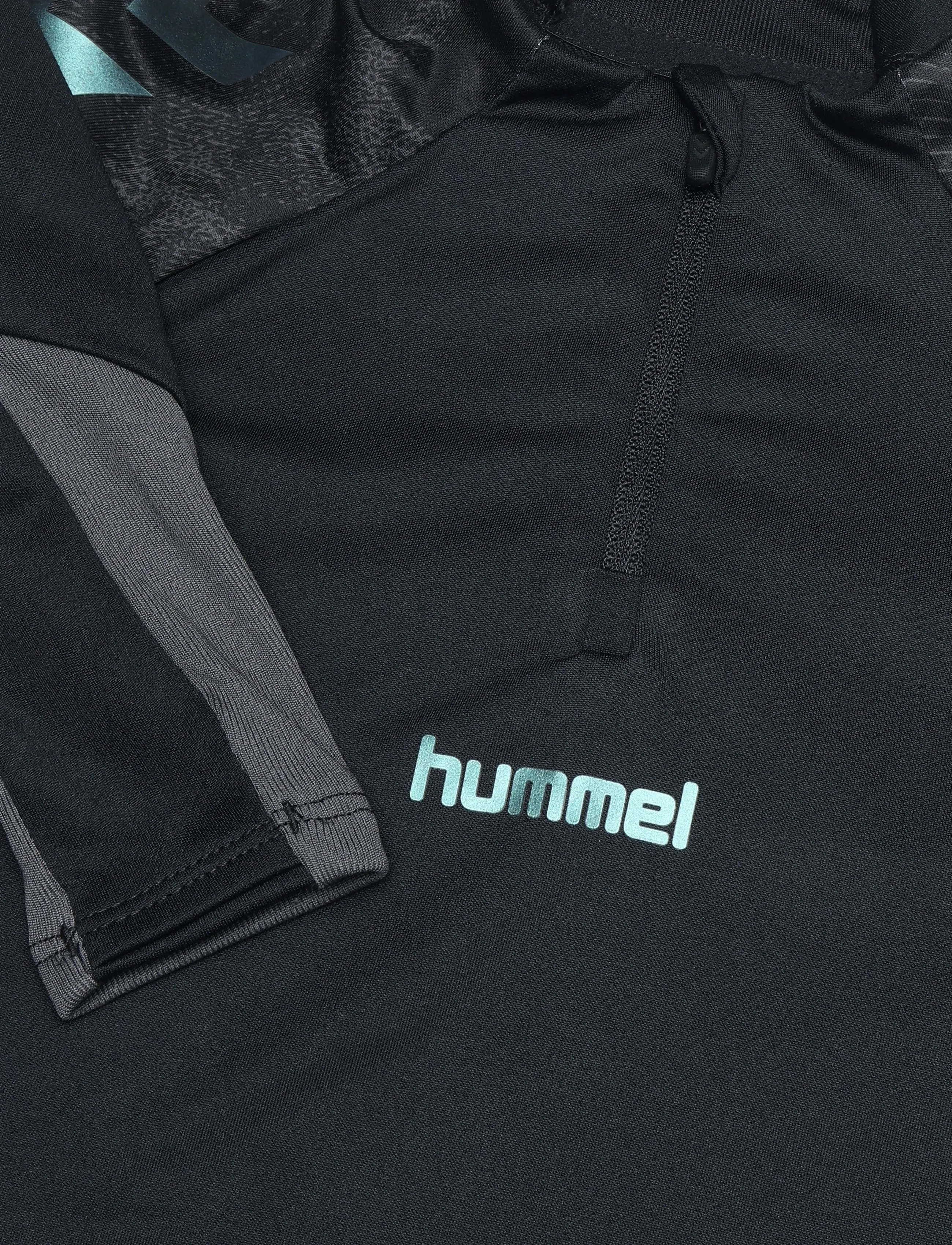 Hummel - hmlBLAZE26 PRO TRAINING HALFZIP KID - sweatshirts - black - 2