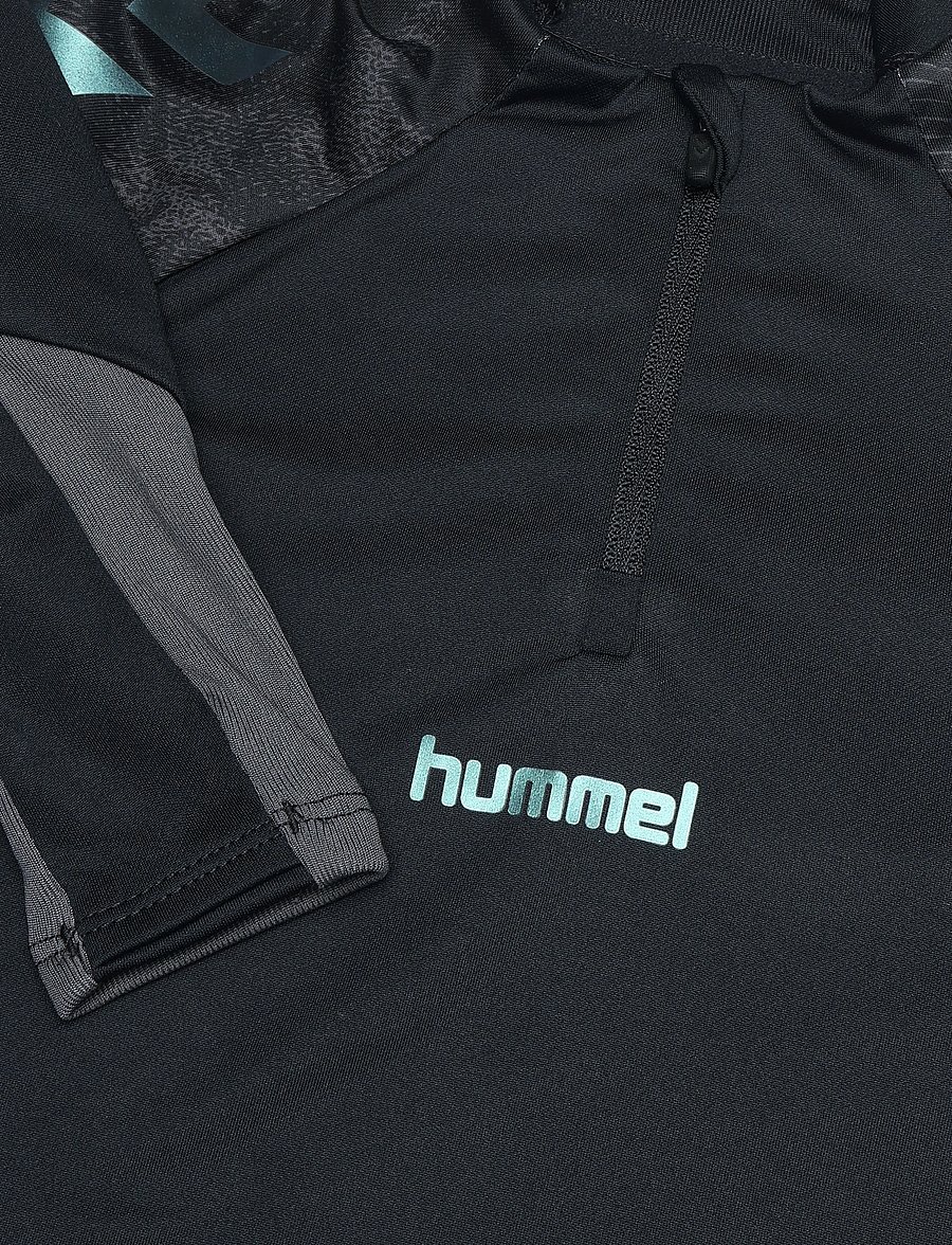 Hummel - hmlBLAZE26 PRO TRAINING HALFZIP KID - sweatshirts - black - 2