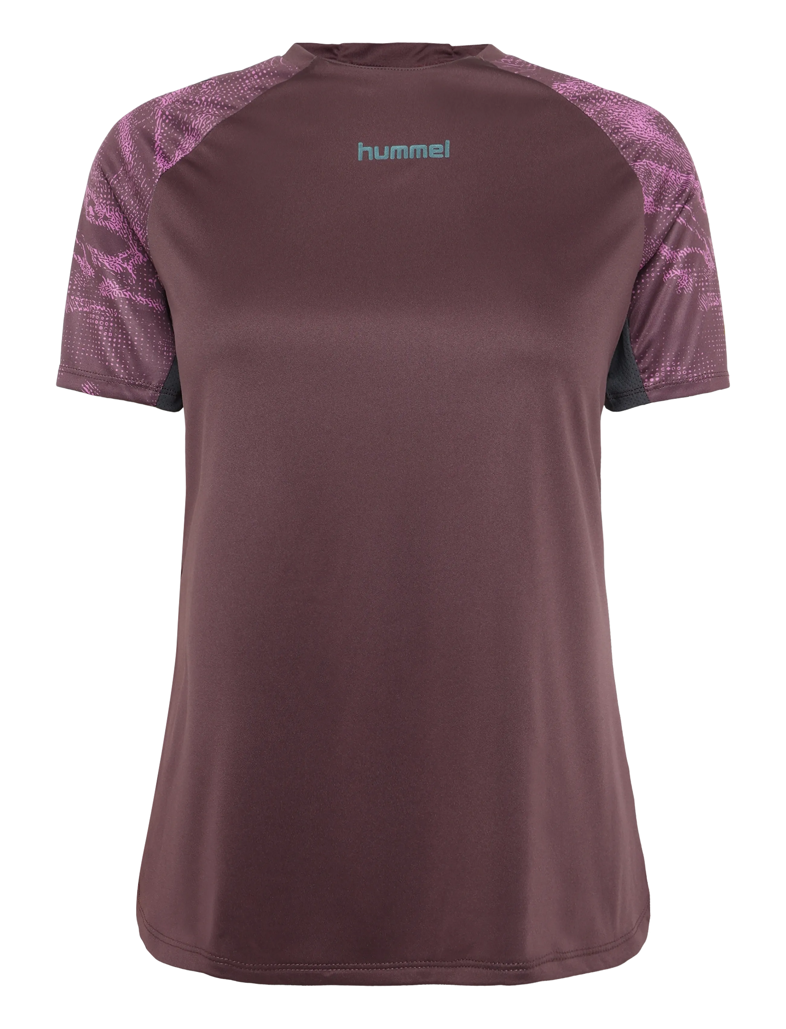 Hummel hmlBLAZE26 PRO TRAINING JERSEY WOMA - Fodboldtrøjer - HUCKLEBERRY / burgundy