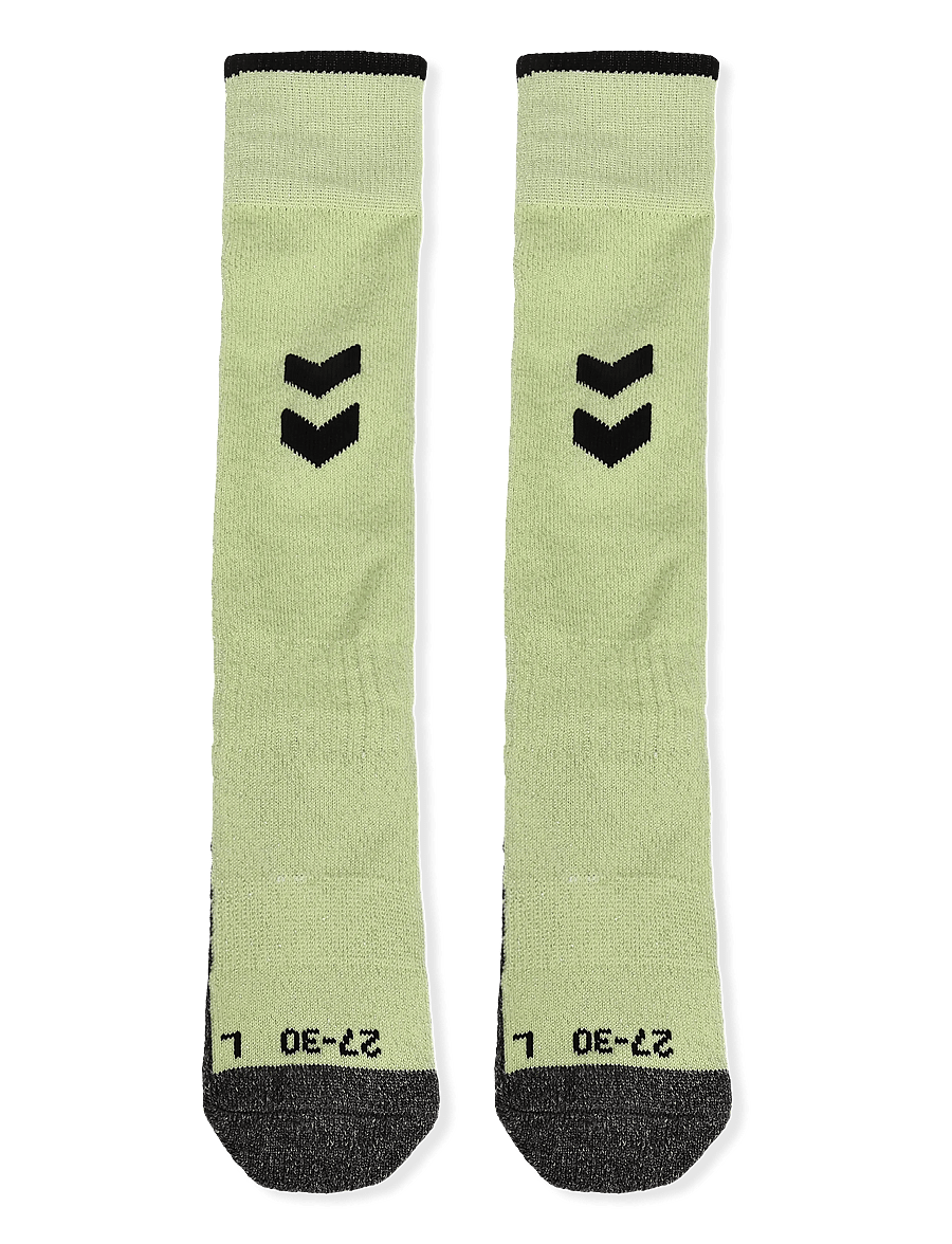 Hummel - hmlJR SHIMMER CORE FOOTBALL SOCKS - strümpfe - shadow lime - 1
