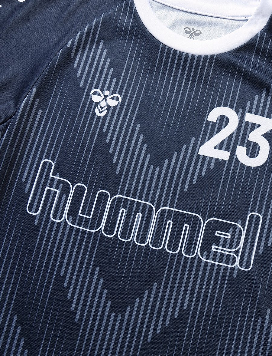 Hummel - hmlJR REG SOCCER 12 T-SHIRT SS - sporditopid - dress blues - 2