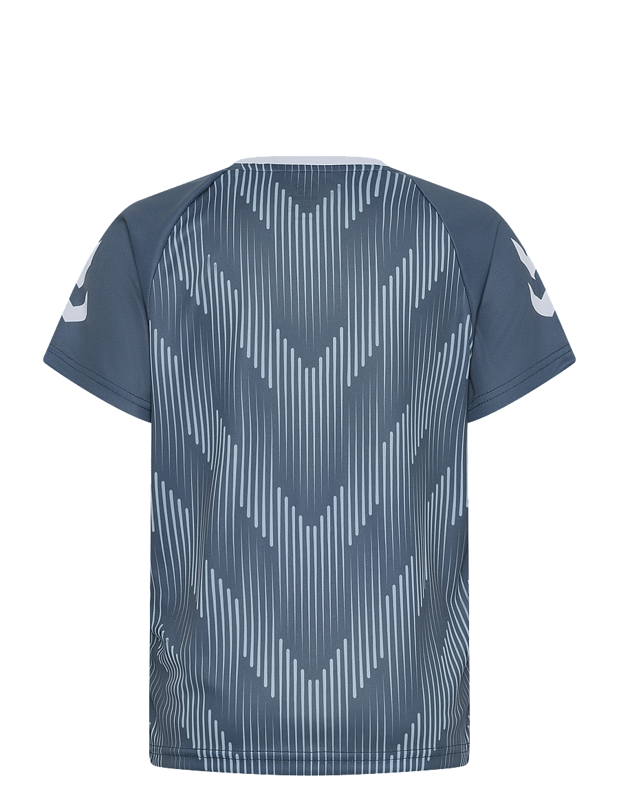 Hummel - hmlJR REG SOCCER 12 T-SHIRT SS - sports tops - flint stone - 1