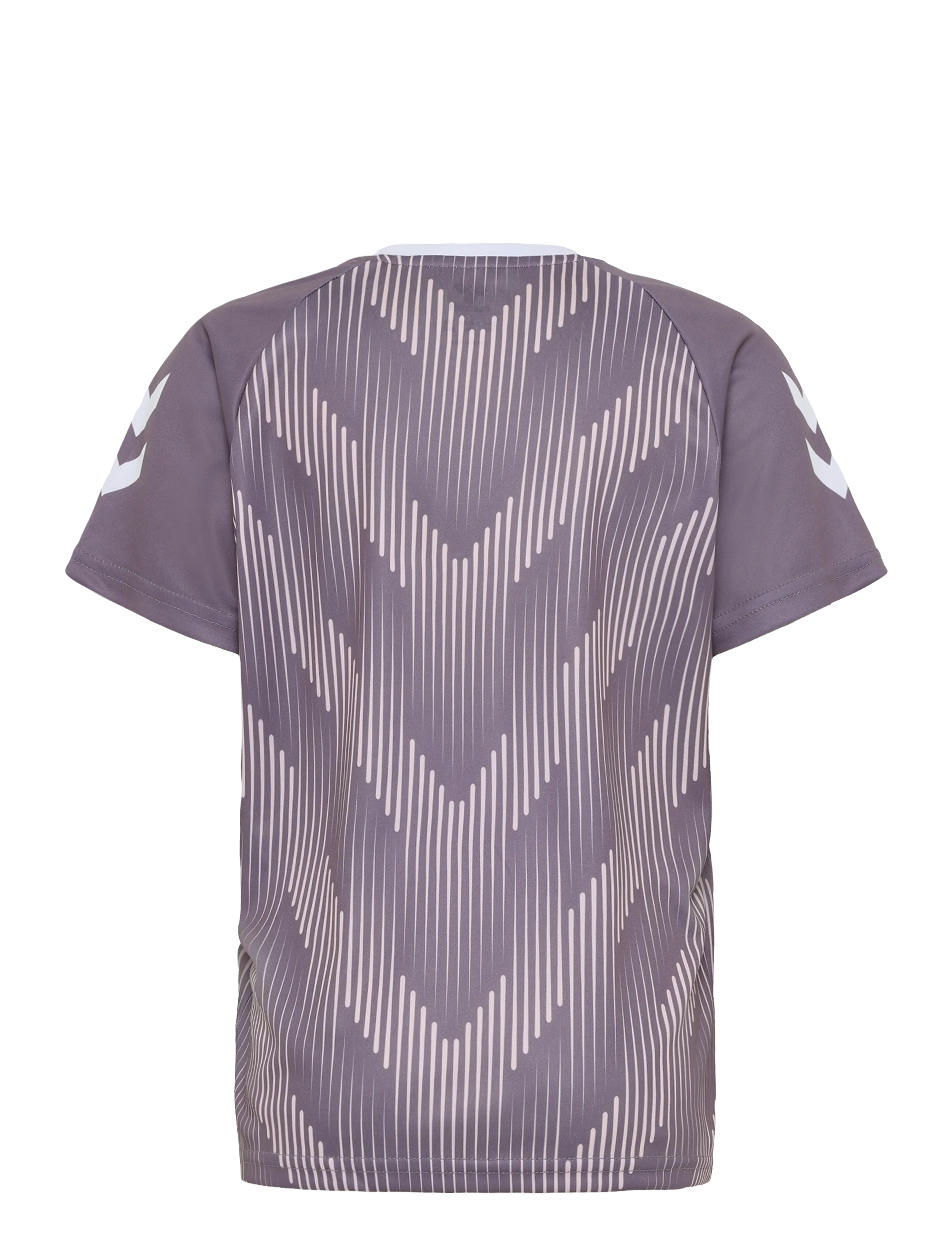 Hummel - hmlJR REG SOCCER 12 T-SHIRT SS - sportoberteile - gray ridge - 1