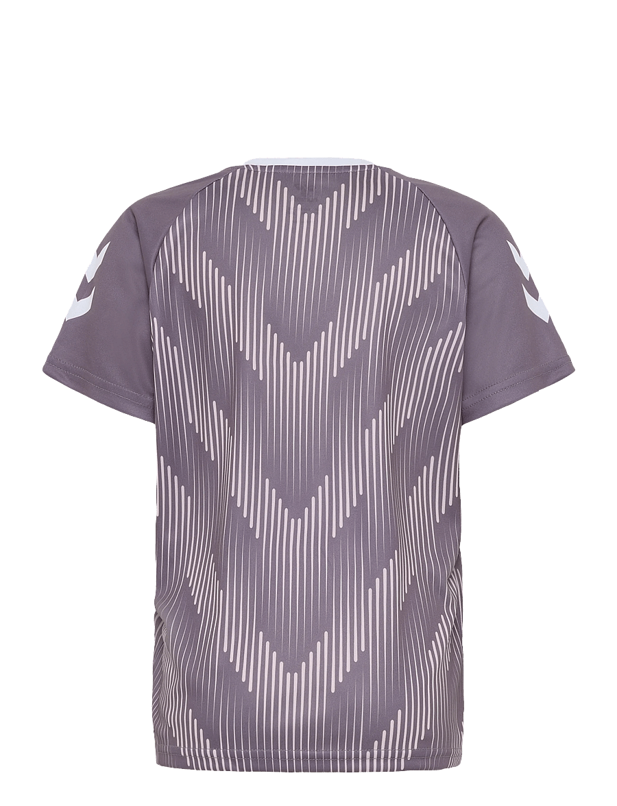 Hummel - hmlJR REG SOCCER 12 T-SHIRT SS - sportoberteile - gray ridge - 1
