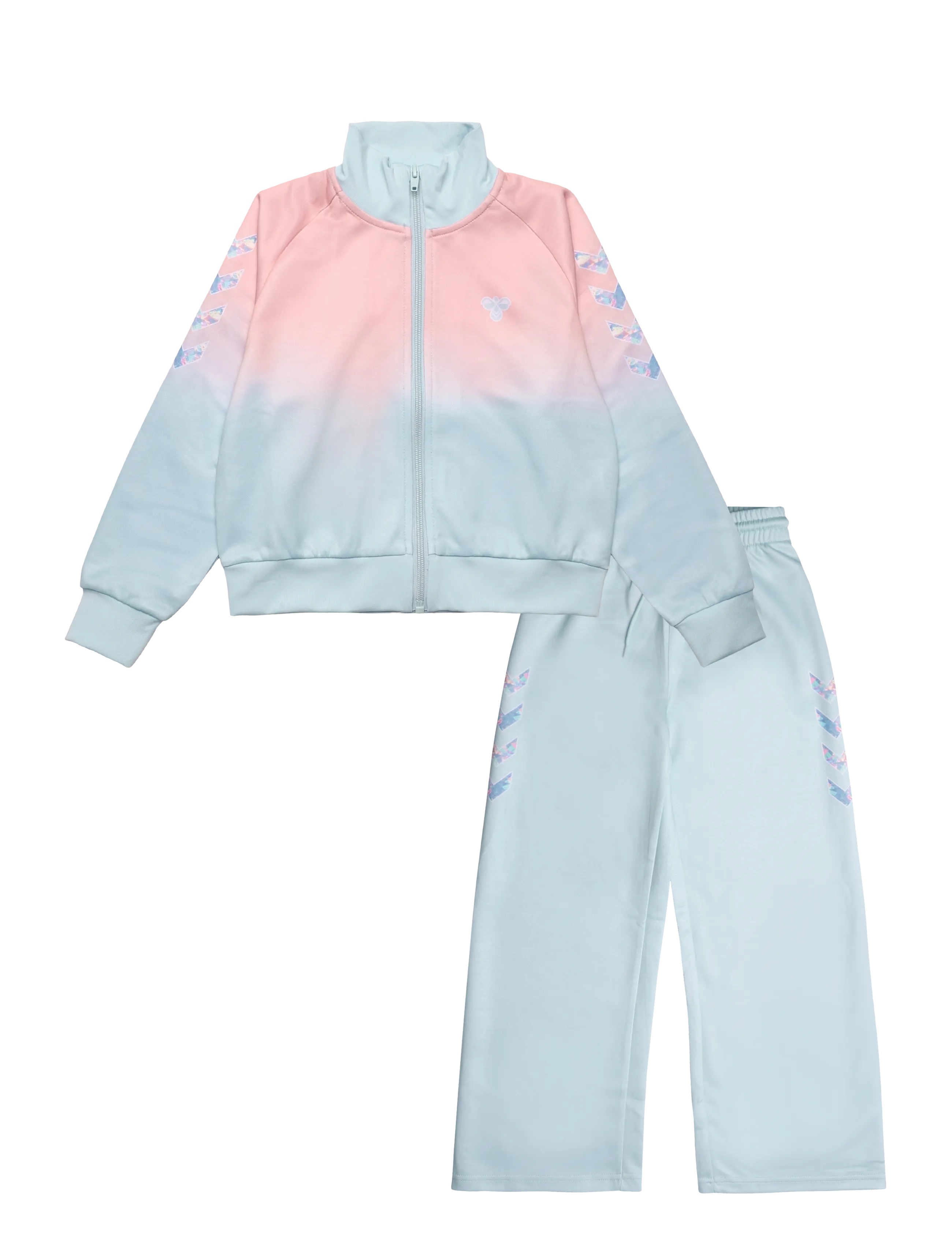 Hummel hmlJR GRADIENT WL TRACK SUIT - Tracksuits - SKYWAY / blue