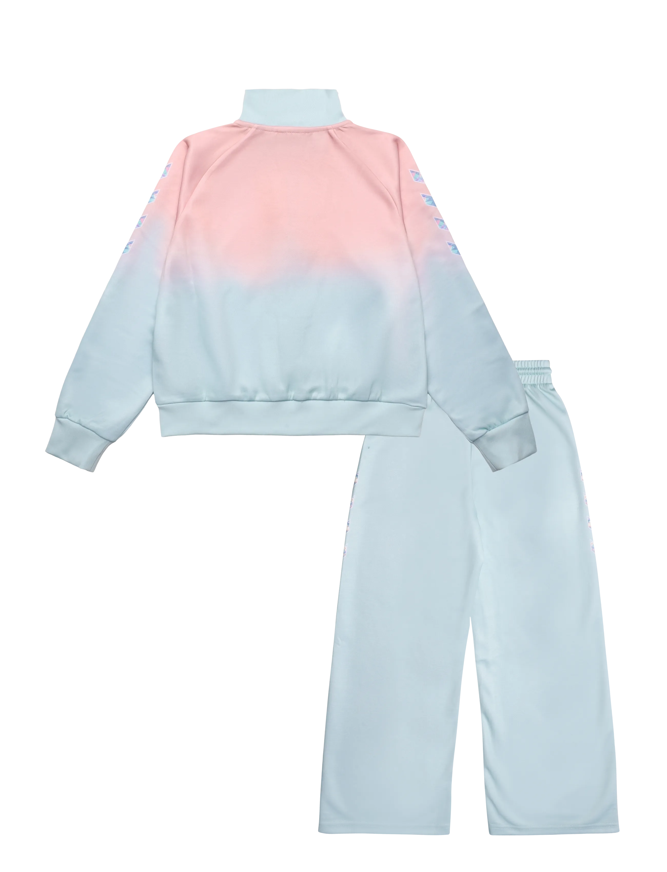 Hummel - hmlJR GRADIENT WL TRACK SUIT - tracksuits - skyway - 1