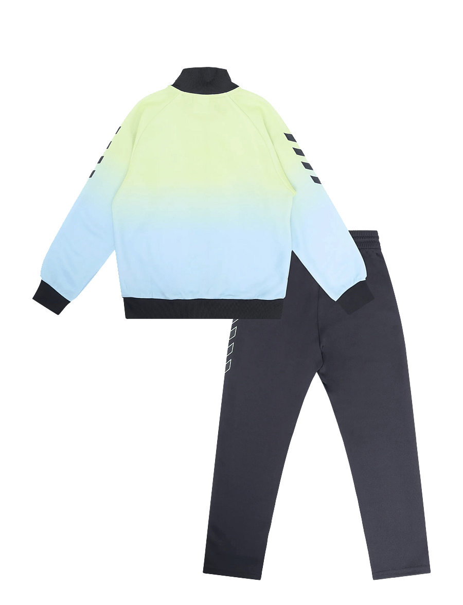 Hummel - hmlJR GRADIENT TRACK SUIT - spordidressid - shadow lime/black - 1