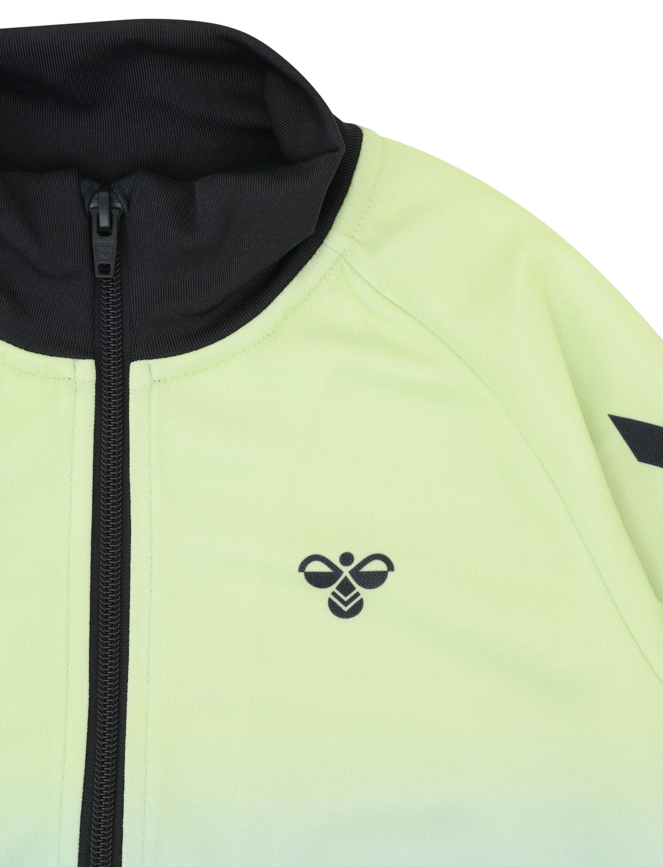Hummel - hmlJR GRADIENT TRACK SUIT - spordidressid - shadow lime/black - 4